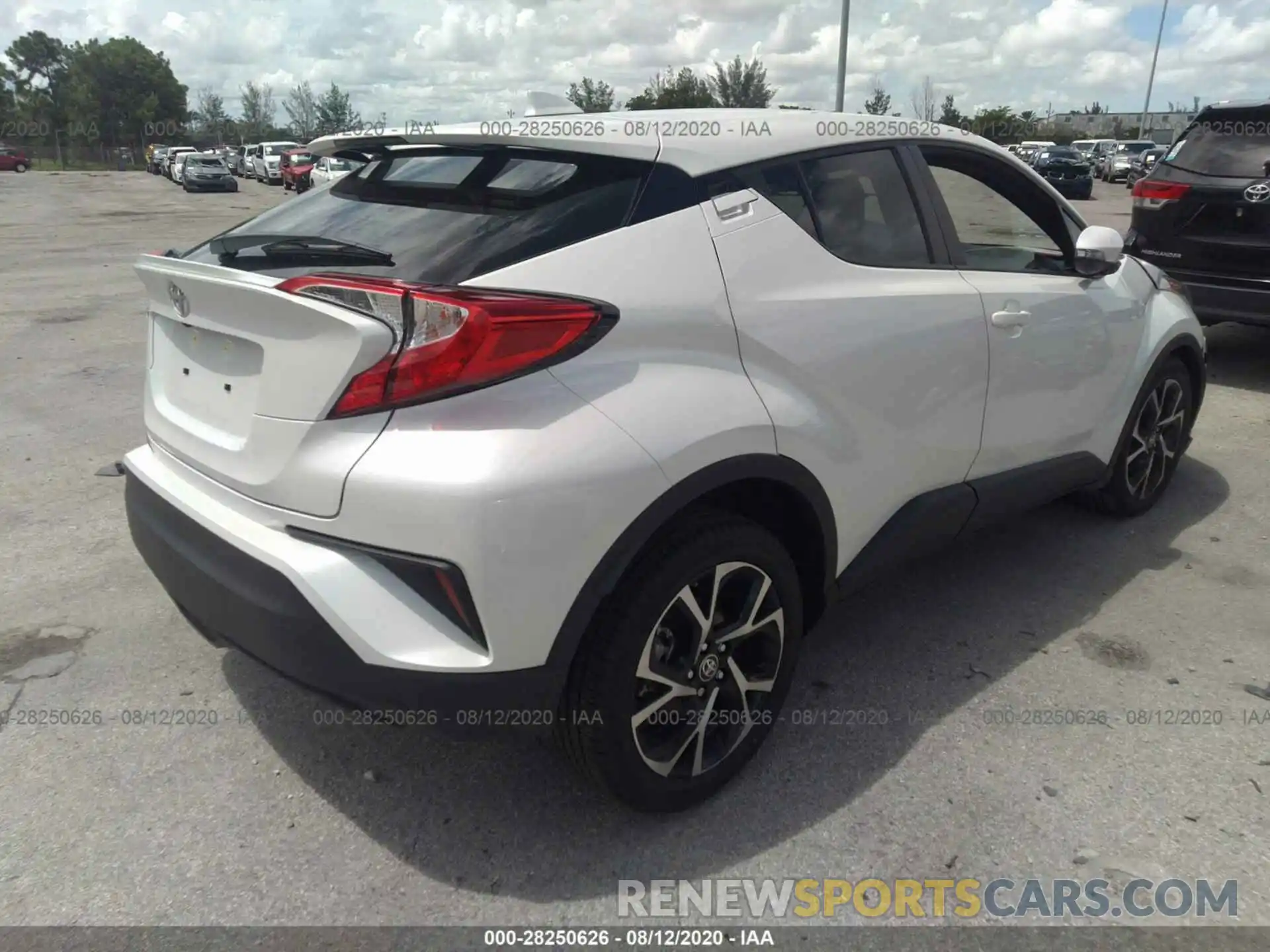 4 Photograph of a damaged car JTNKHMBX9L1088060 TOYOTA C-HR 2020