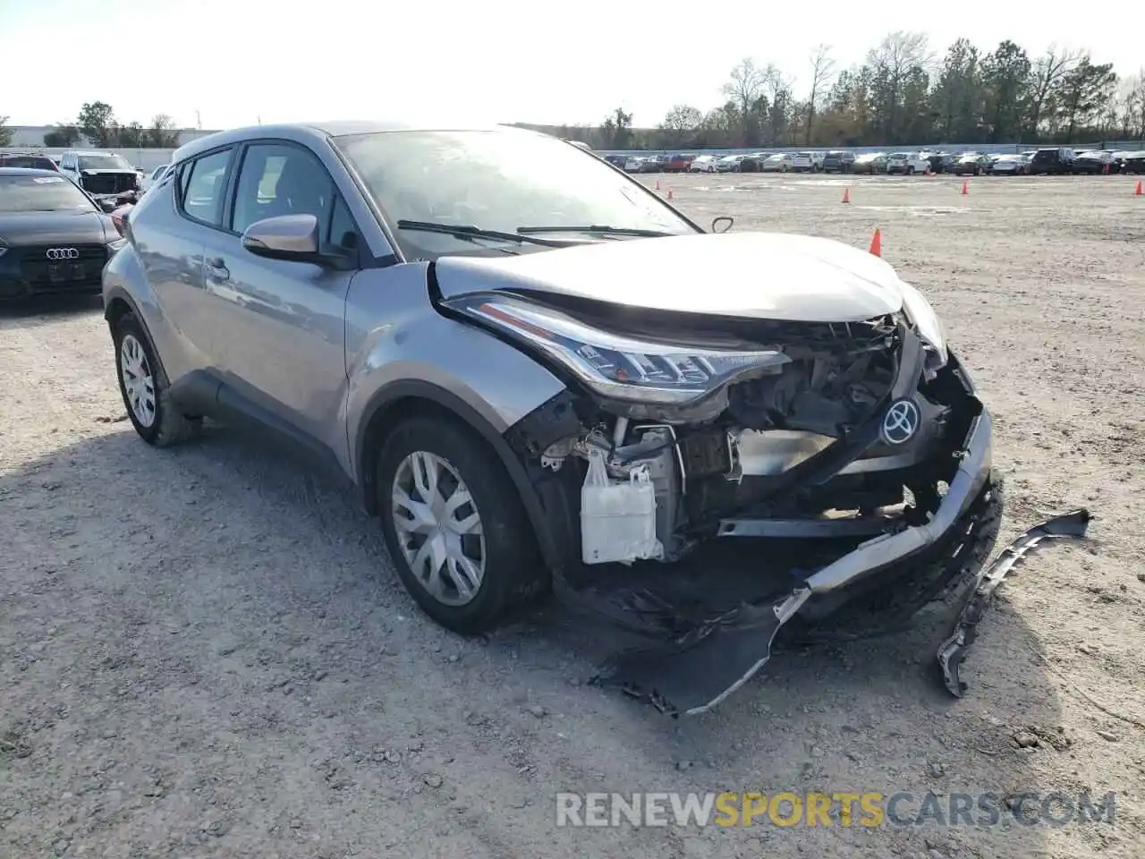 1 Photograph of a damaged car JTNKHMBX9L1088236 TOYOTA C-HR 2020