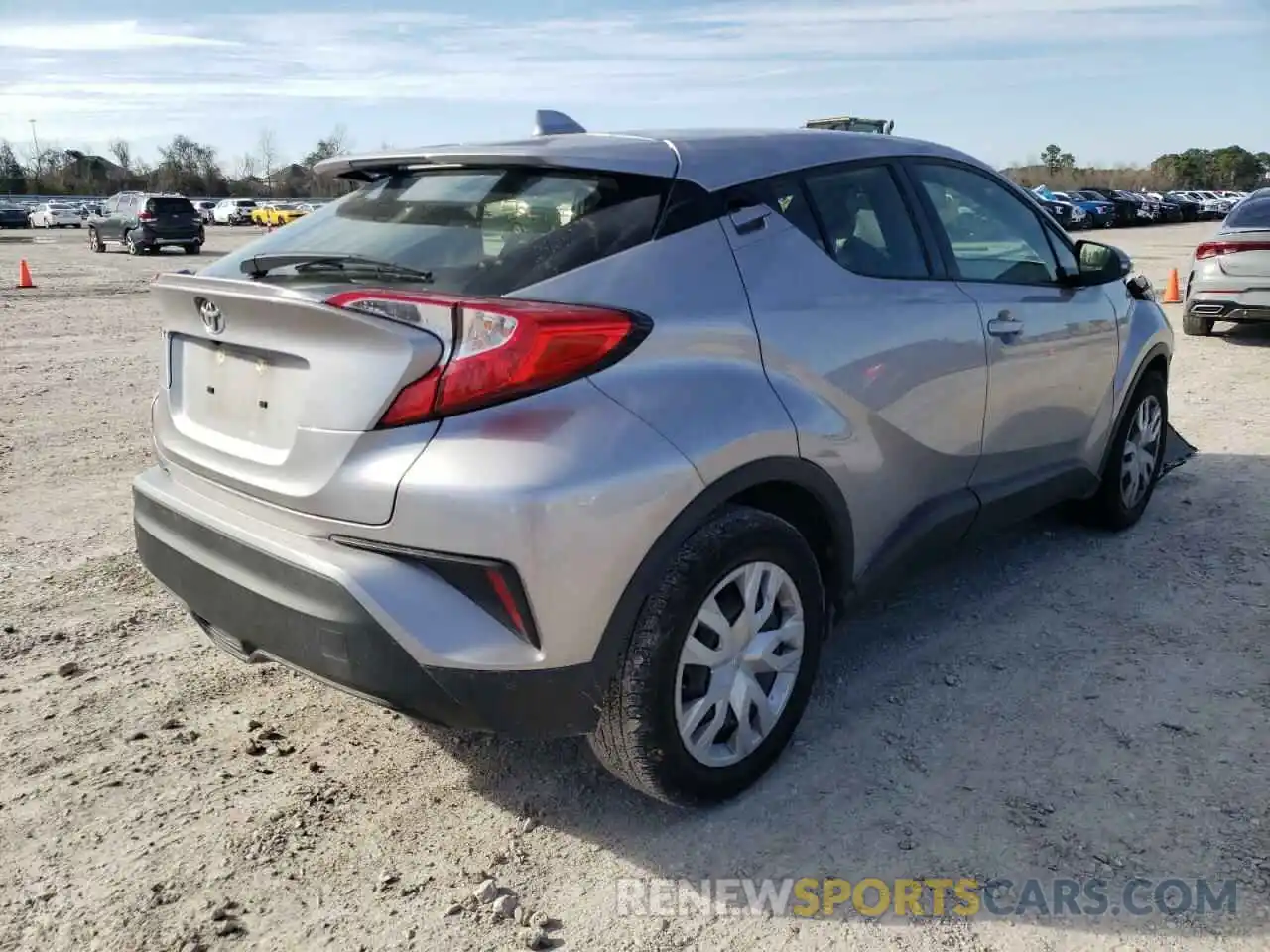 4 Photograph of a damaged car JTNKHMBX9L1088236 TOYOTA C-HR 2020