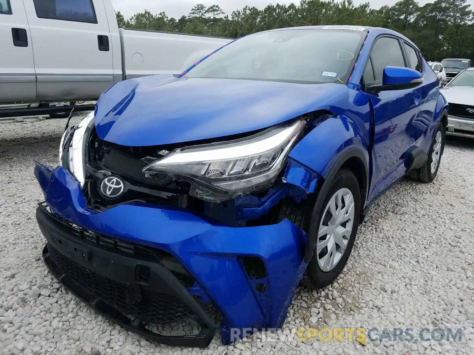 2 Photograph of a damaged car JTNKHMBX9L1089905 TOYOTA C-HR 2020