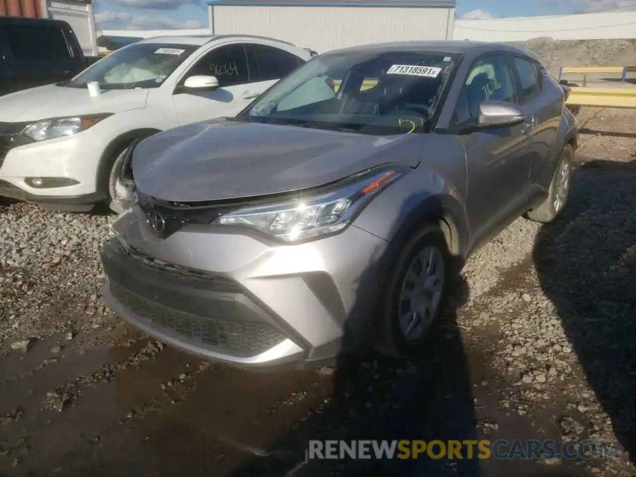 2 Photograph of a damaged car JTNKHMBX9L1090648 TOYOTA C-HR 2020