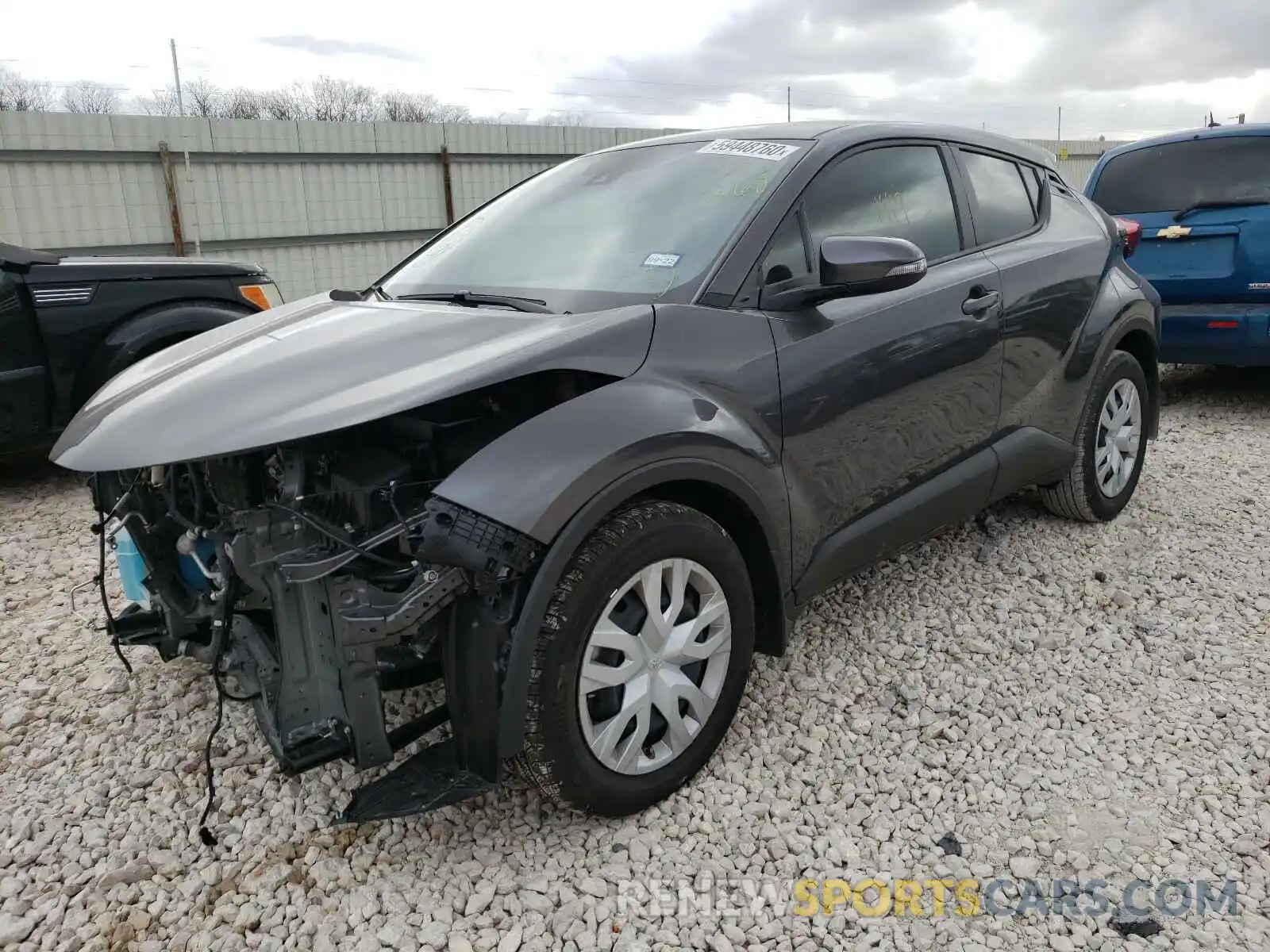 2 Photograph of a damaged car JTNKHMBX9L1093260 TOYOTA C-HR 2020