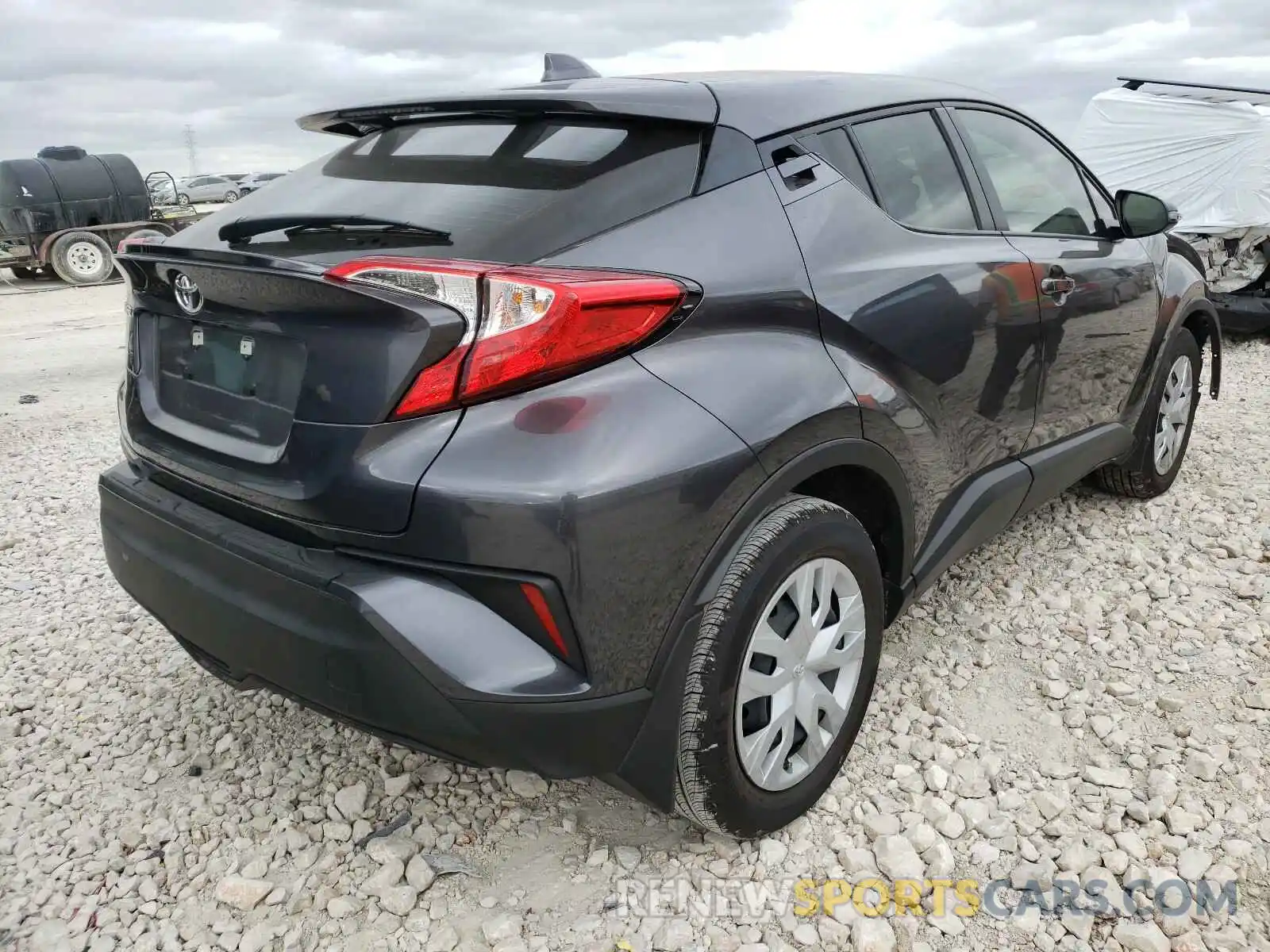 4 Фотография поврежденного автомобиля JTNKHMBX9L1093260 TOYOTA C-HR 2020