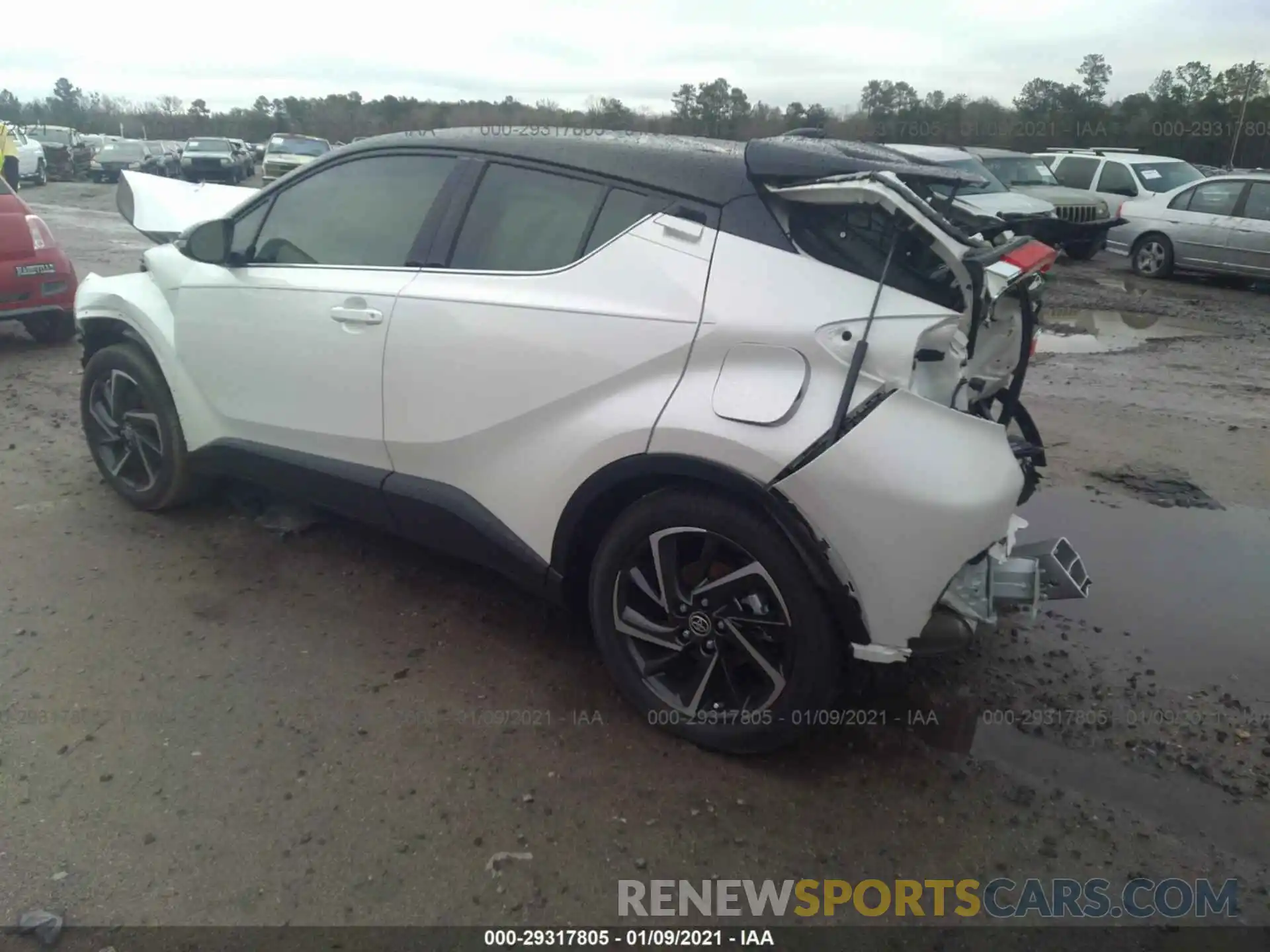 3 Photograph of a damaged car JTNKHMBX9L1093274 TOYOTA C-HR 2020