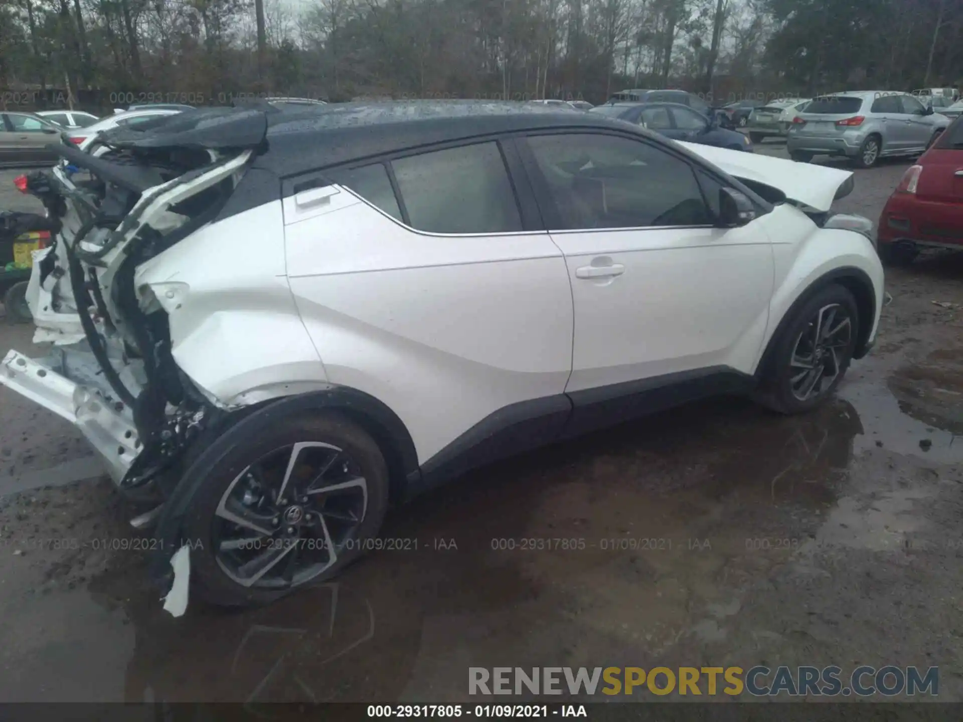 4 Photograph of a damaged car JTNKHMBX9L1093274 TOYOTA C-HR 2020