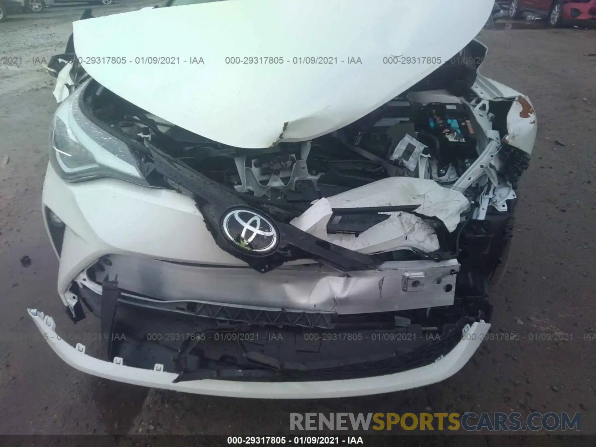 6 Photograph of a damaged car JTNKHMBX9L1093274 TOYOTA C-HR 2020