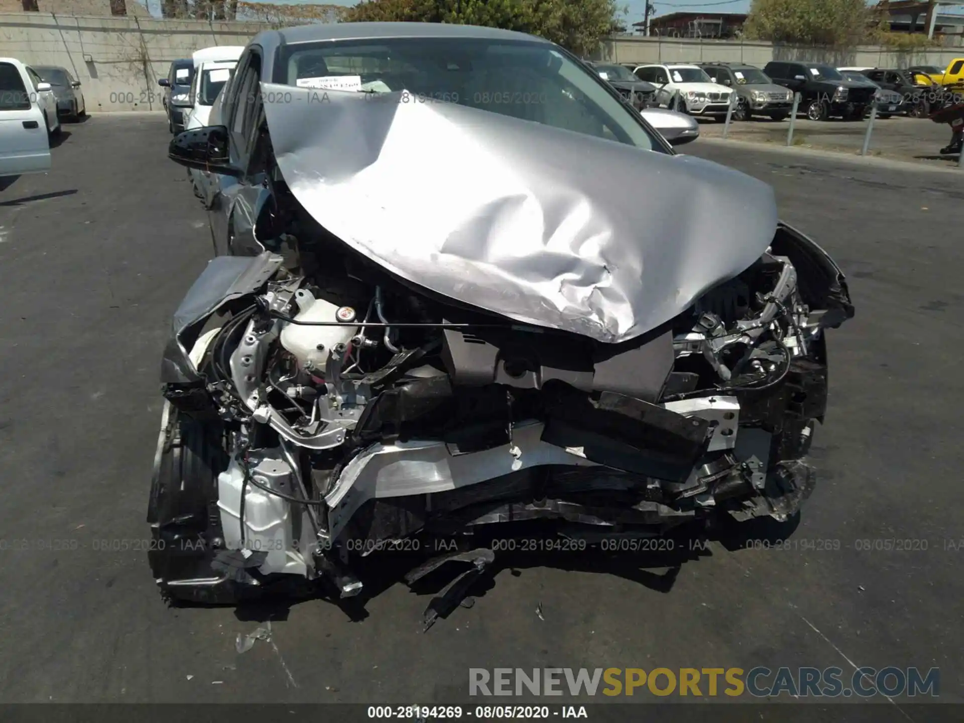 10 Photograph of a damaged car JTNKHMBXXL1063393 TOYOTA C-HR 2020