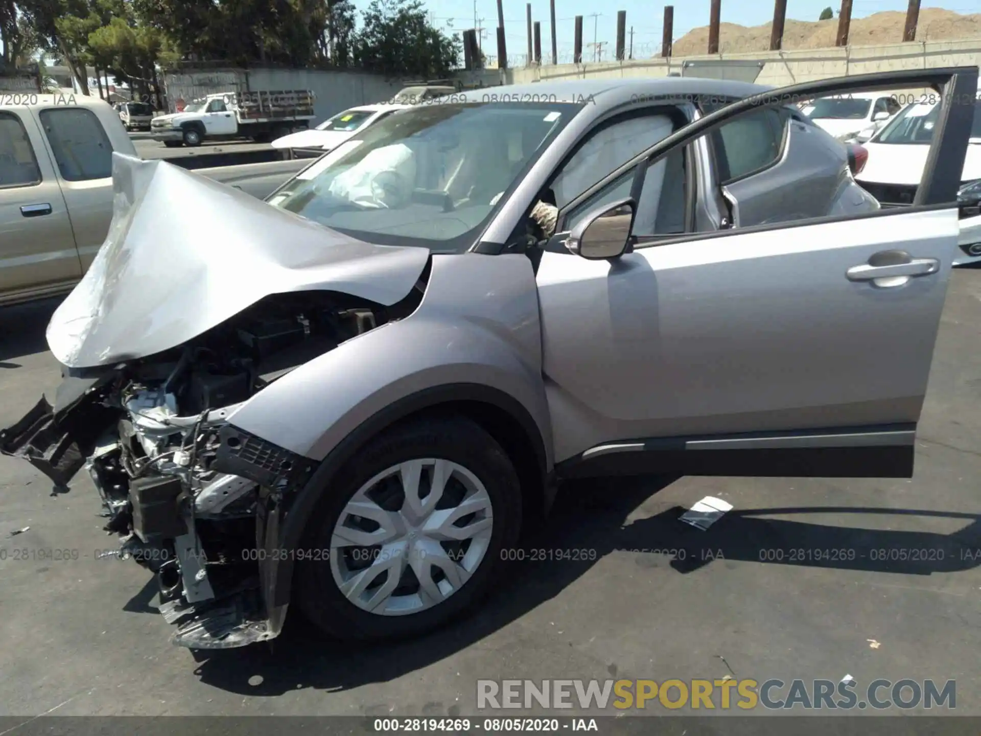 2 Photograph of a damaged car JTNKHMBXXL1063393 TOYOTA C-HR 2020