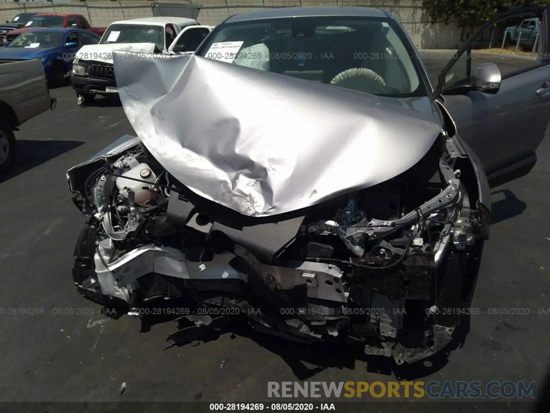 6 Photograph of a damaged car JTNKHMBXXL1063393 TOYOTA C-HR 2020