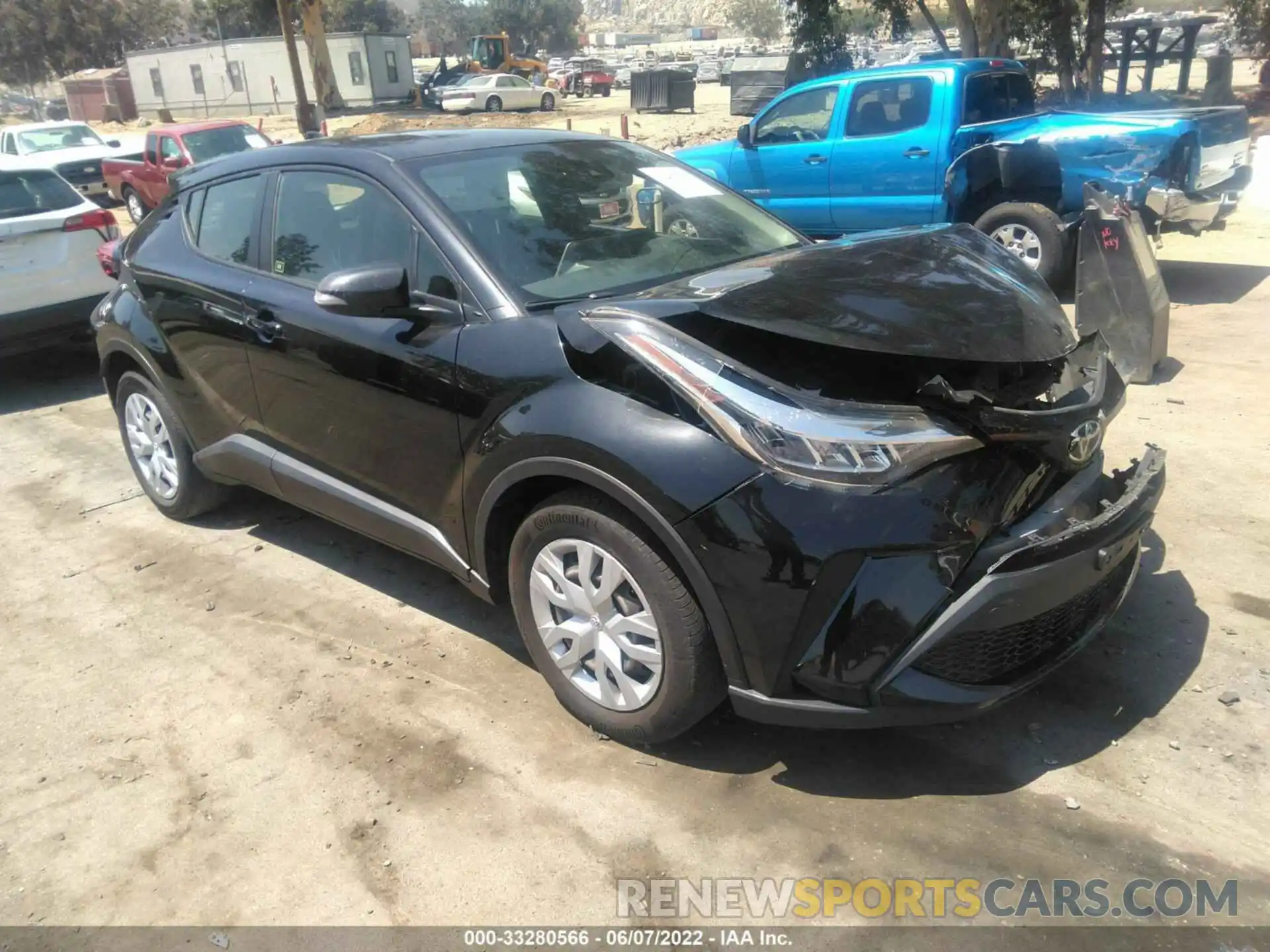 1 Фотография поврежденного автомобиля JTNKHMBXXL1064592 TOYOTA C-HR 2020