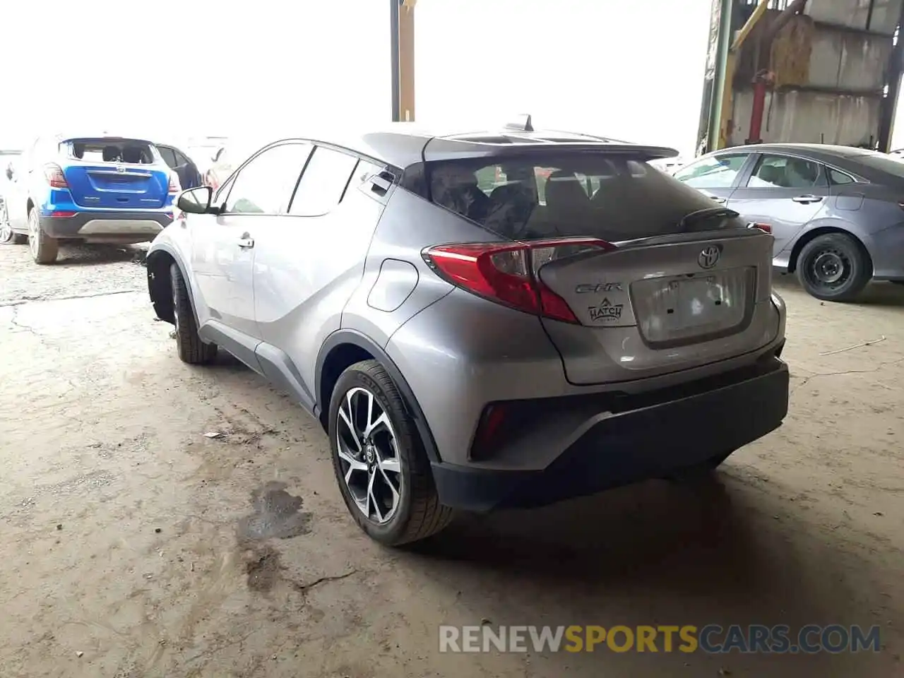 3 Photograph of a damaged car JTNKHMBXXL1064673 TOYOTA C-HR 2020