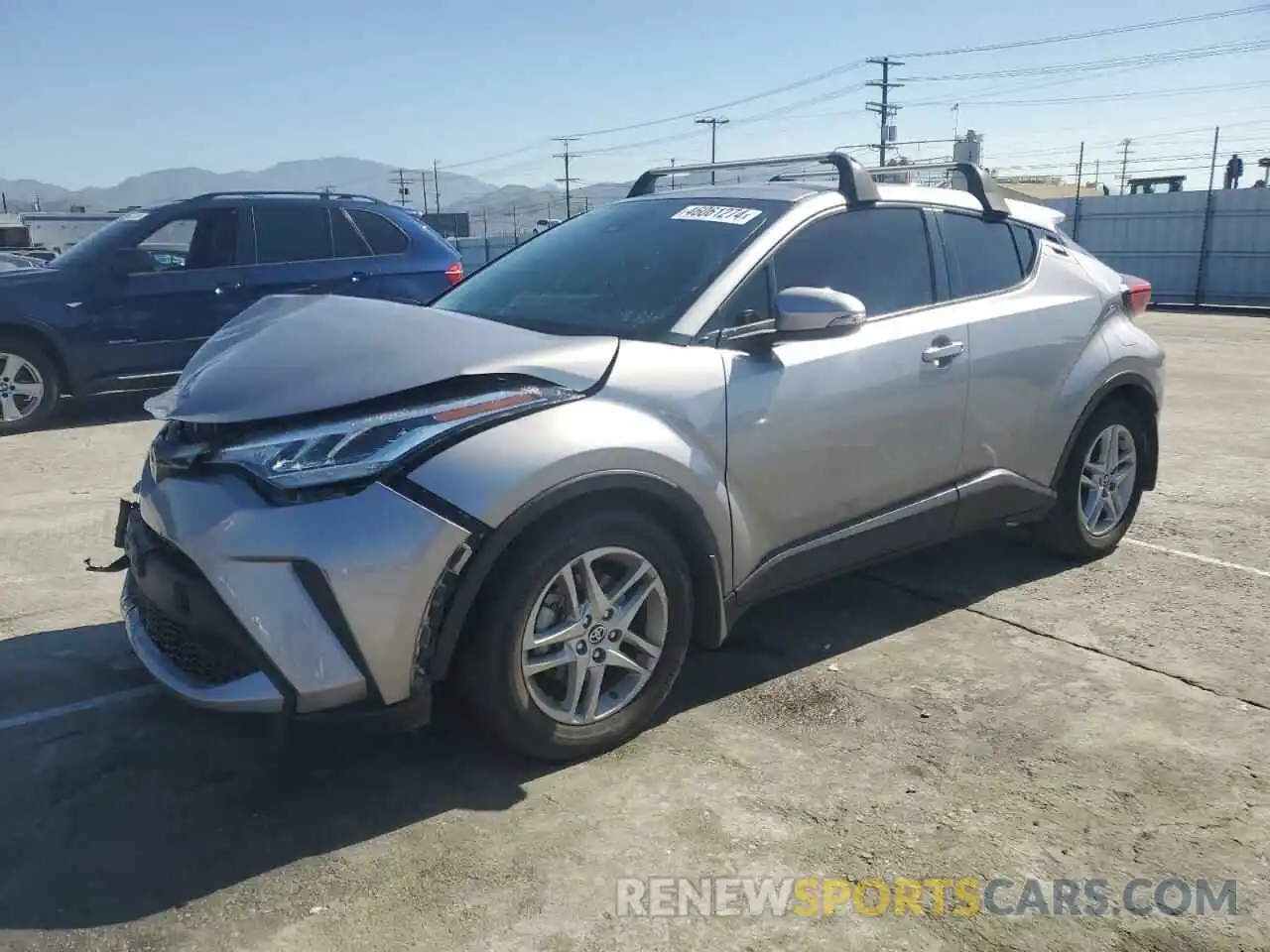 1 Photograph of a damaged car JTNKHMBXXL1065676 TOYOTA C-HR 2020