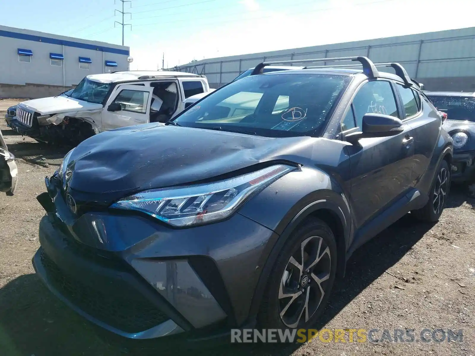 2 Фотография поврежденного автомобиля JTNKHMBXXL1065953 TOYOTA C-HR 2020