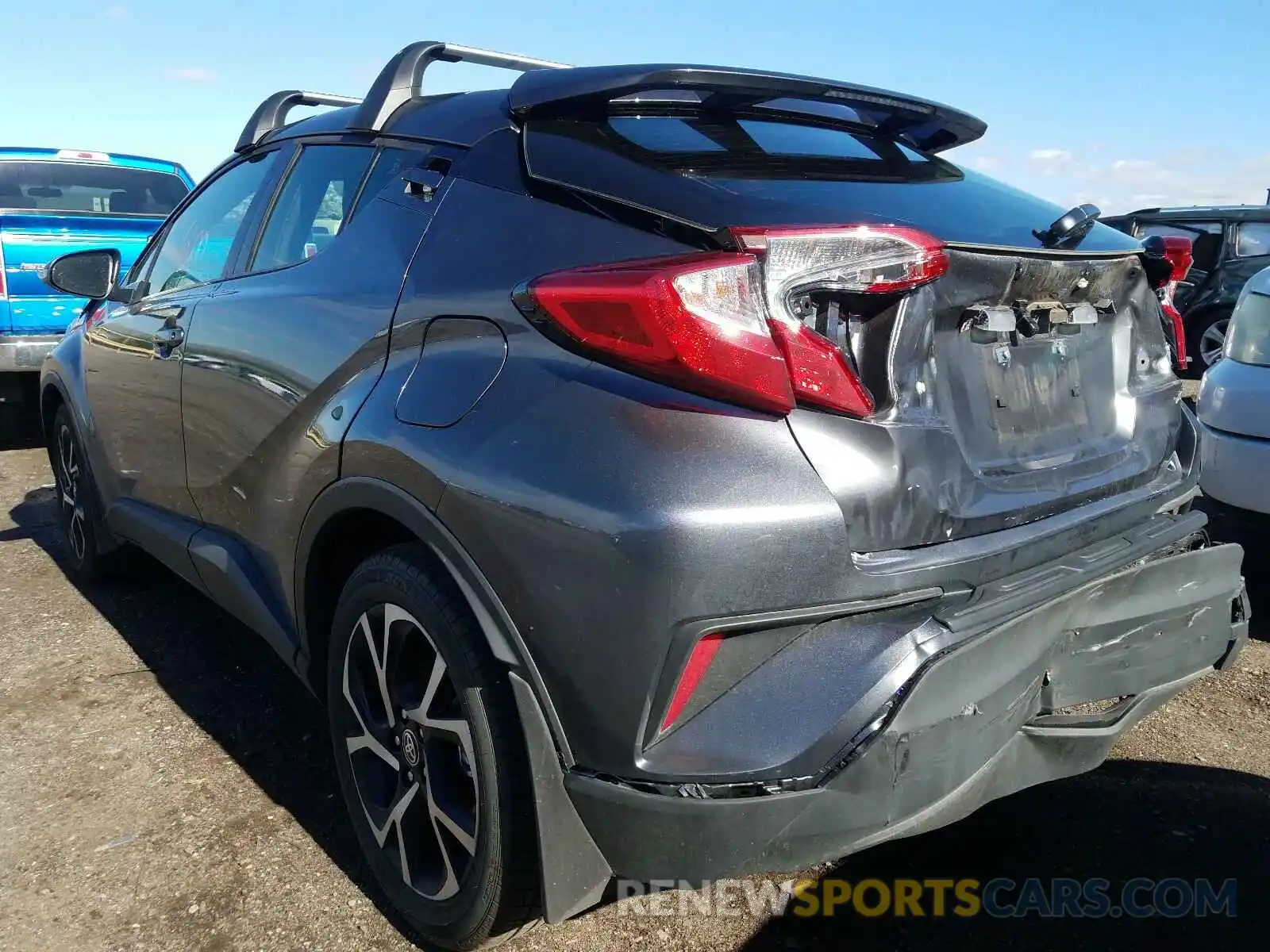 3 Photograph of a damaged car JTNKHMBXXL1065953 TOYOTA C-HR 2020