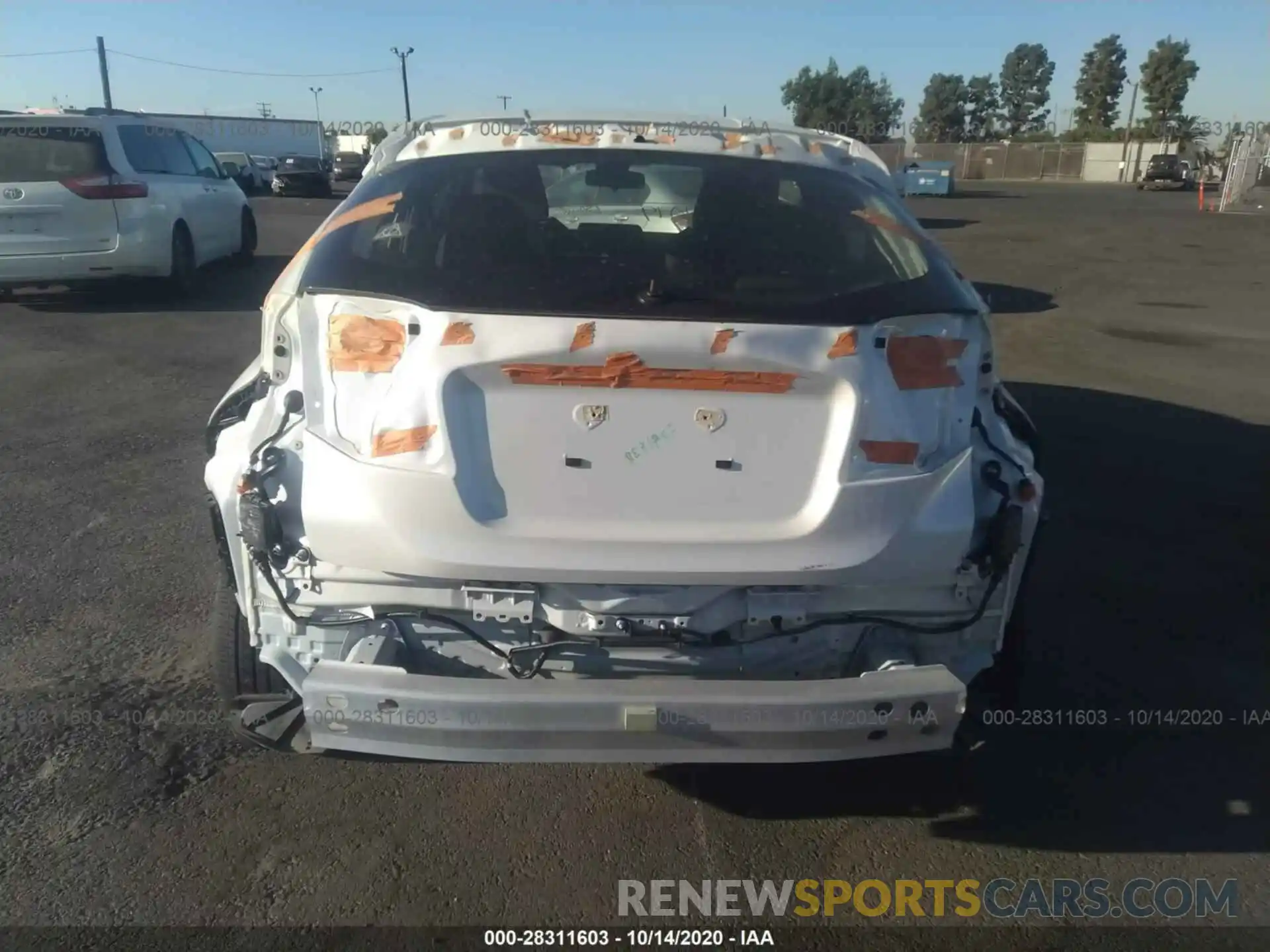 6 Photograph of a damaged car JTNKHMBXXL1067766 TOYOTA C-HR 2020