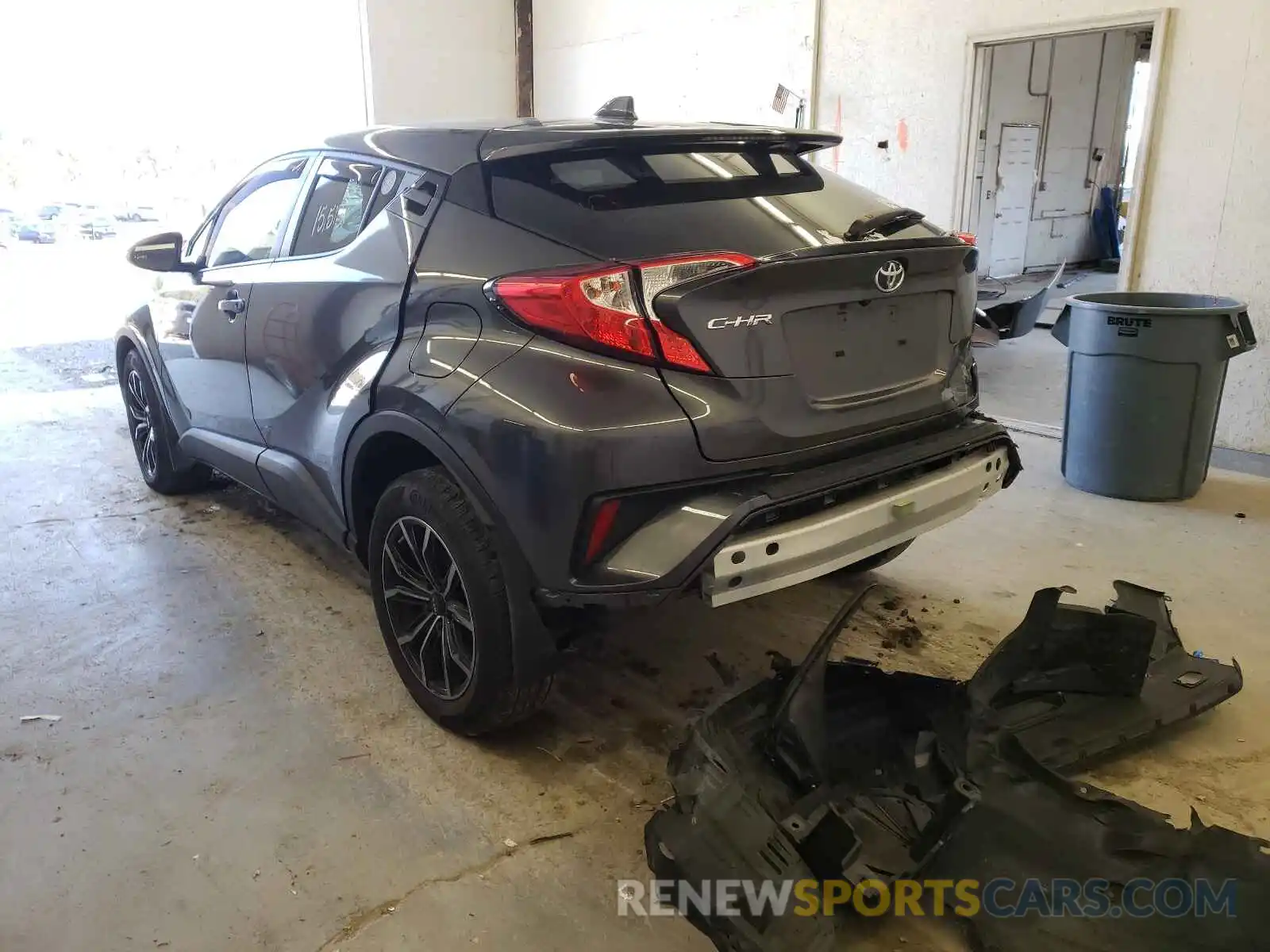 3 Photograph of a damaged car JTNKHMBXXL1068383 TOYOTA C-HR 2020