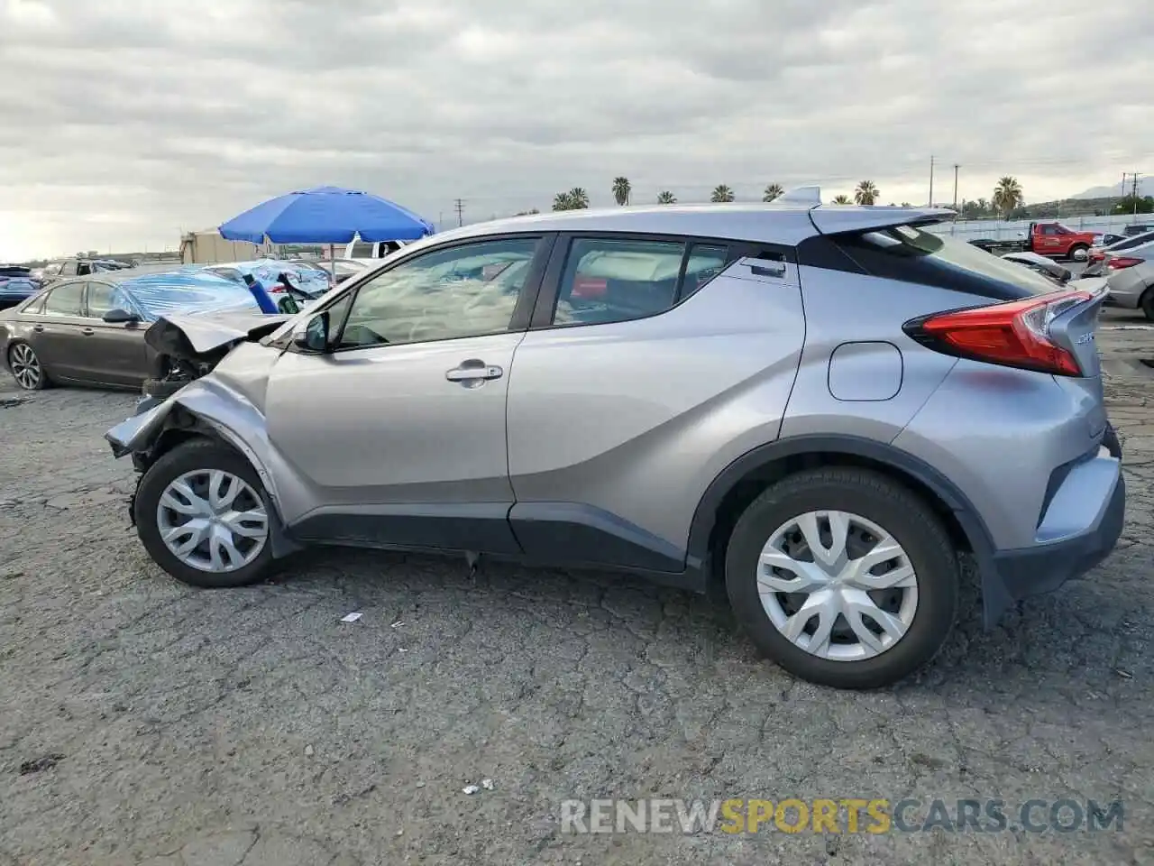 2 Photograph of a damaged car JTNKHMBXXL1068402 TOYOTA C-HR 2020