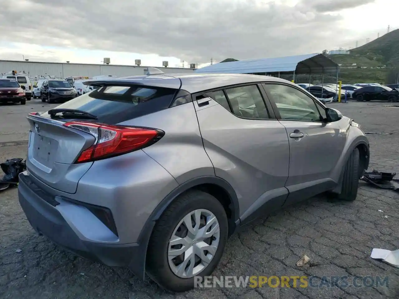 3 Photograph of a damaged car JTNKHMBXXL1068402 TOYOTA C-HR 2020