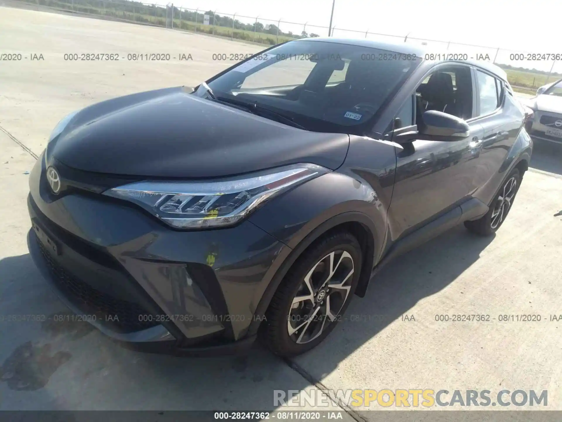 2 Фотография поврежденного автомобиля JTNKHMBXXL1068948 TOYOTA C-HR 2020