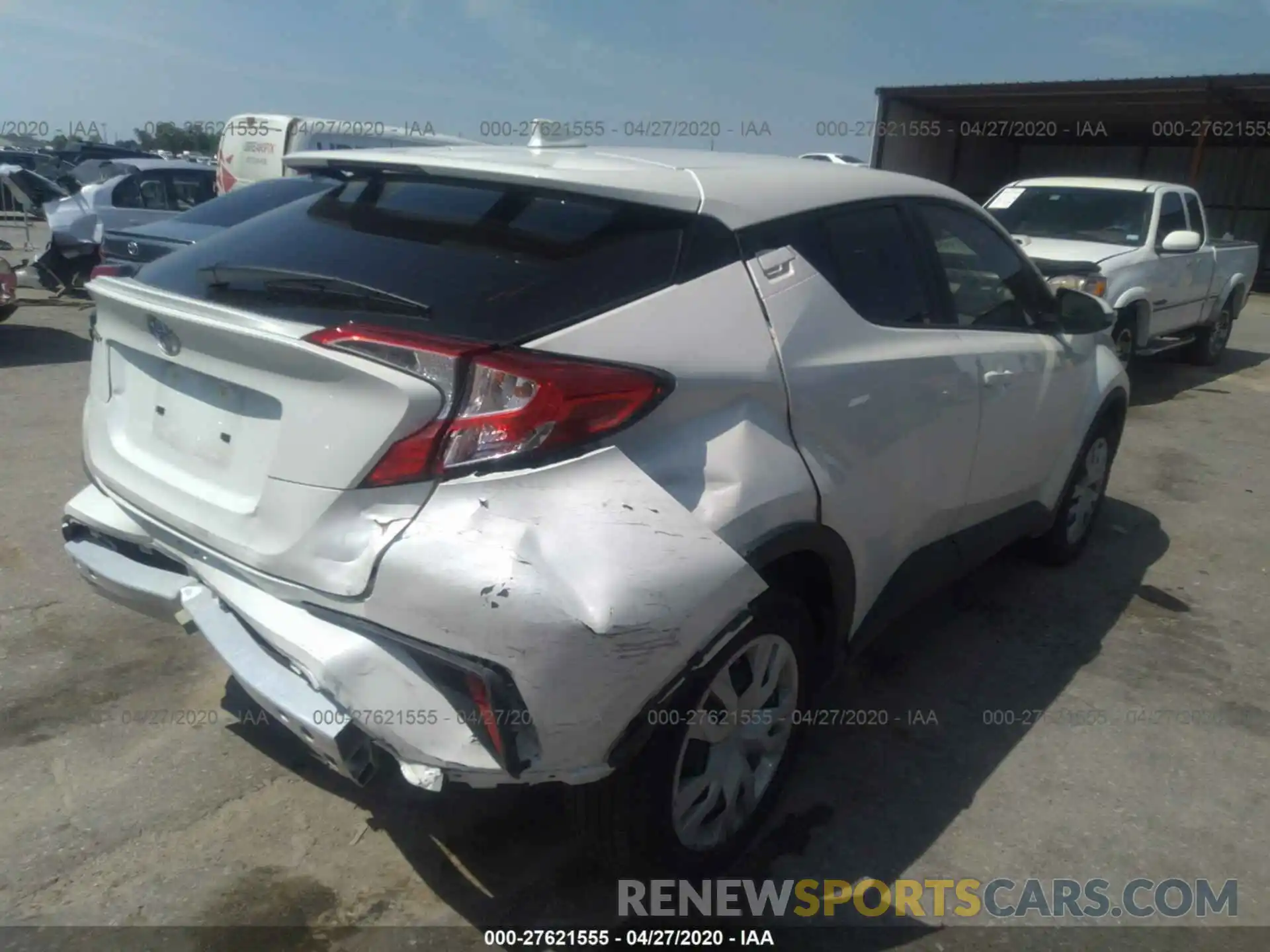 4 Photograph of a damaged car JTNKHMBXXL1069288 TOYOTA C-HR 2020