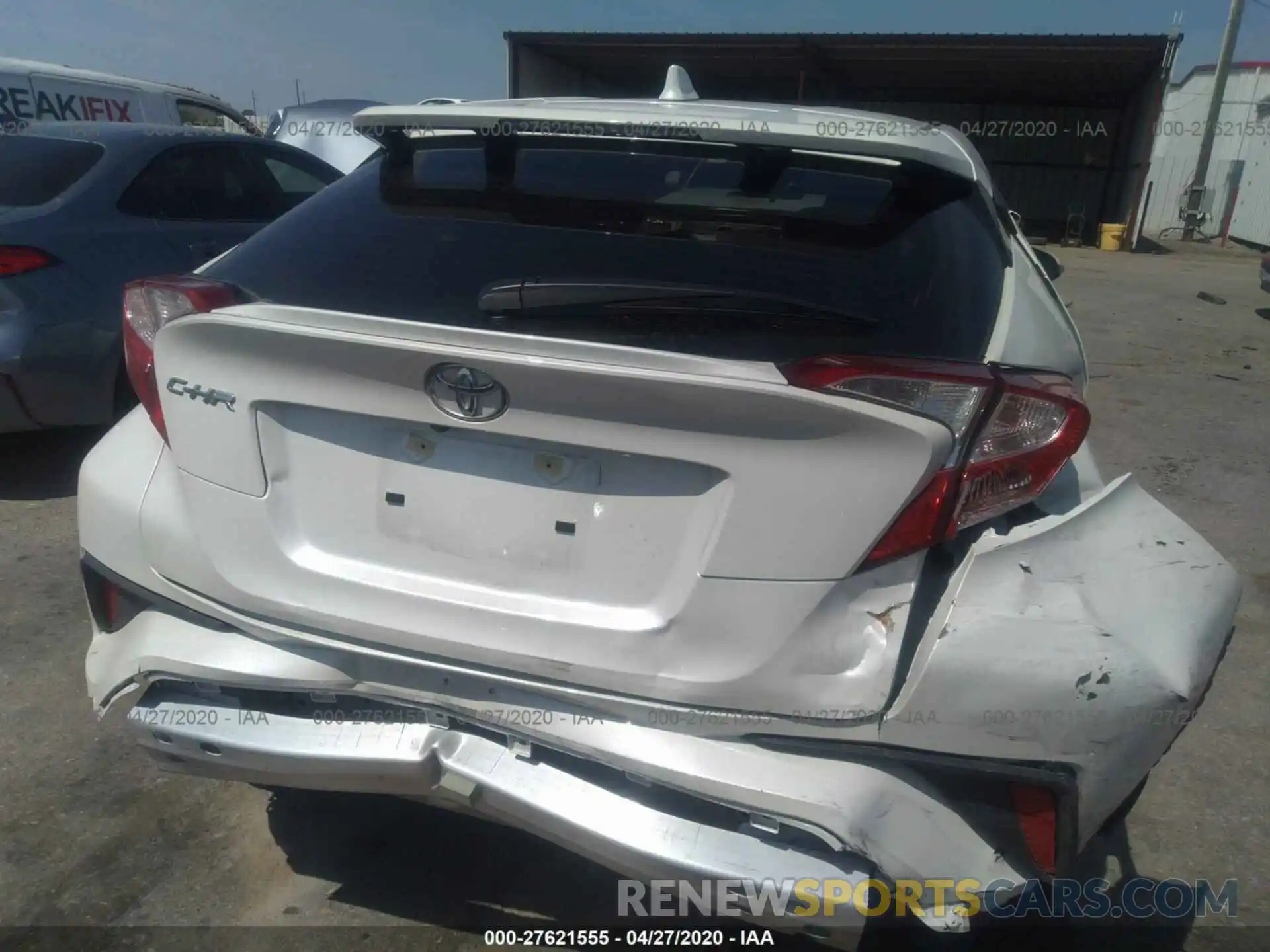 6 Photograph of a damaged car JTNKHMBXXL1069288 TOYOTA C-HR 2020