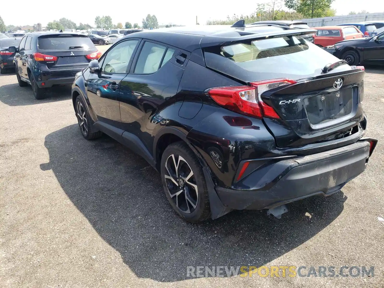 3 Photograph of a damaged car JTNKHMBXXL1070540 TOYOTA C-HR 2020