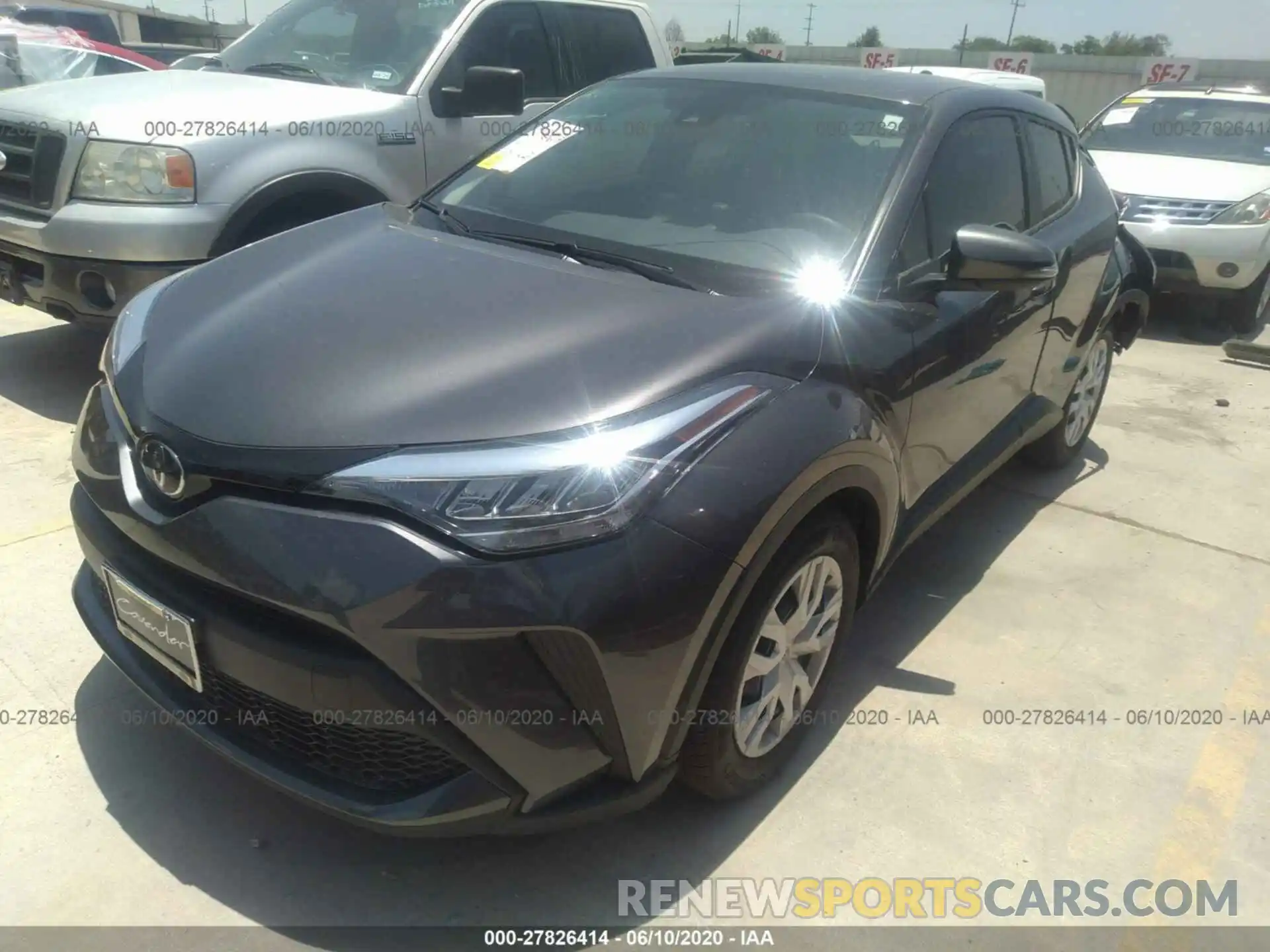 2 Photograph of a damaged car JTNKHMBXXL1071042 TOYOTA C-HR 2020