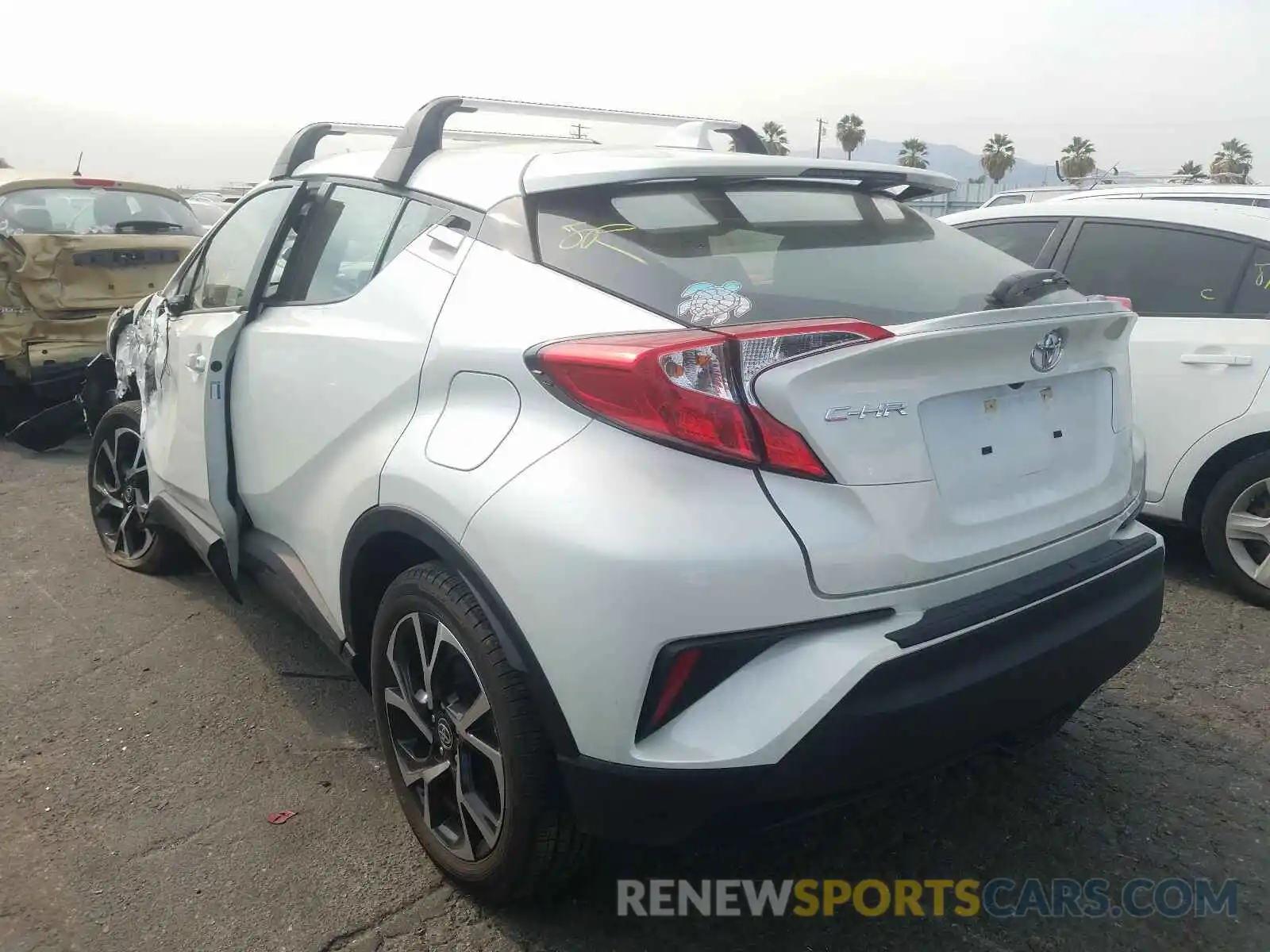 3 Photograph of a damaged car JTNKHMBXXL1071106 TOYOTA C-HR 2020