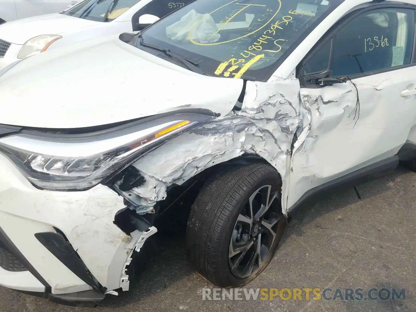 9 Photograph of a damaged car JTNKHMBXXL1071106 TOYOTA C-HR 2020