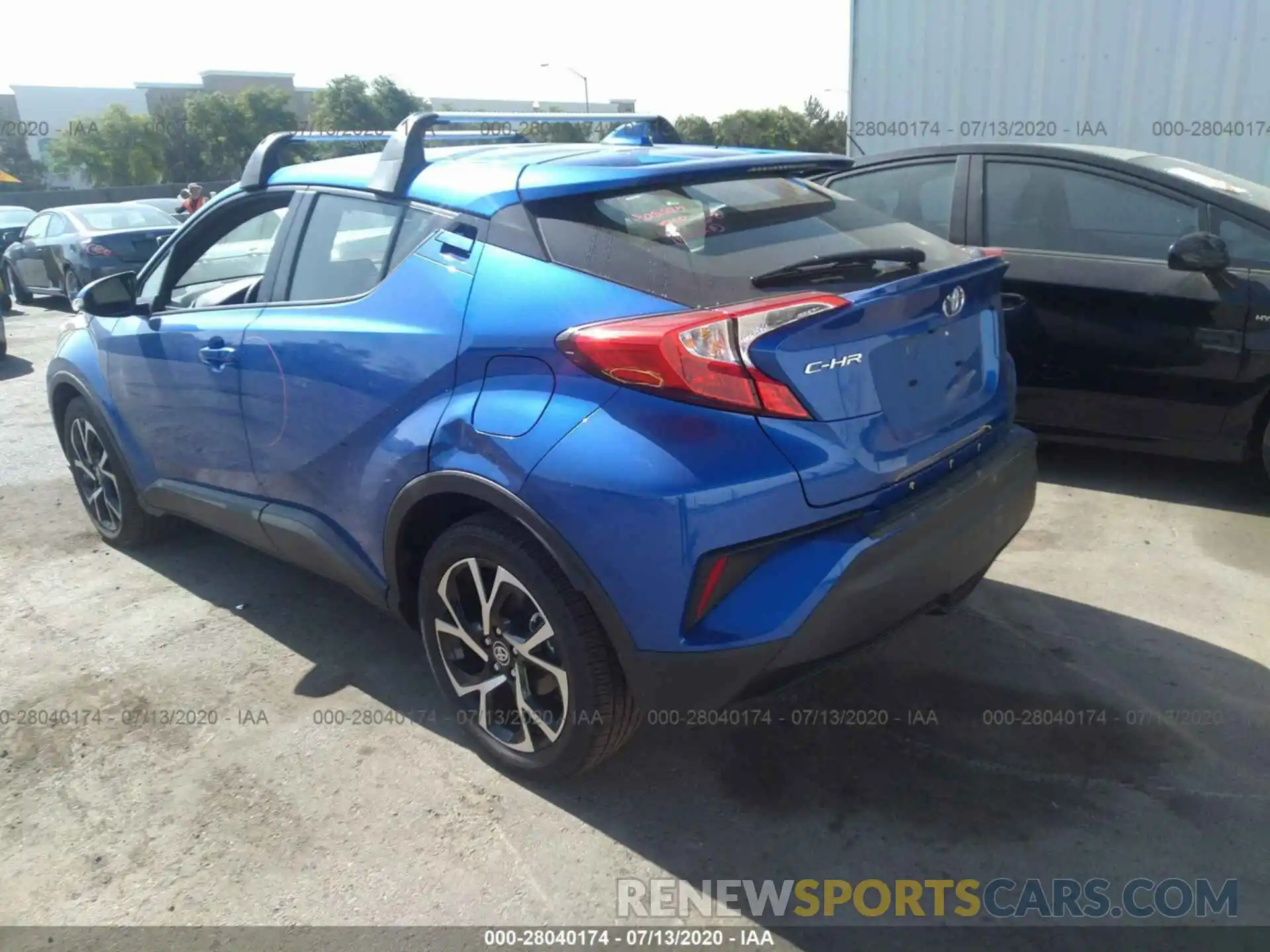 3 Photograph of a damaged car JTNKHMBXXL1071848 TOYOTA C-HR 2020