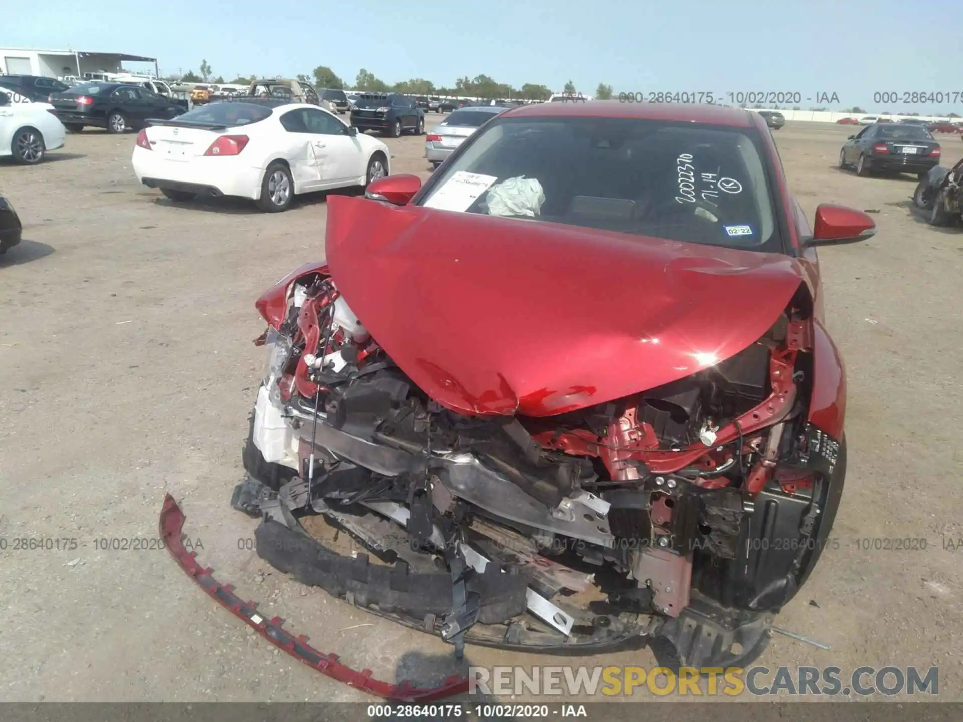 6 Photograph of a damaged car JTNKHMBXXL1072725 TOYOTA C-HR 2020