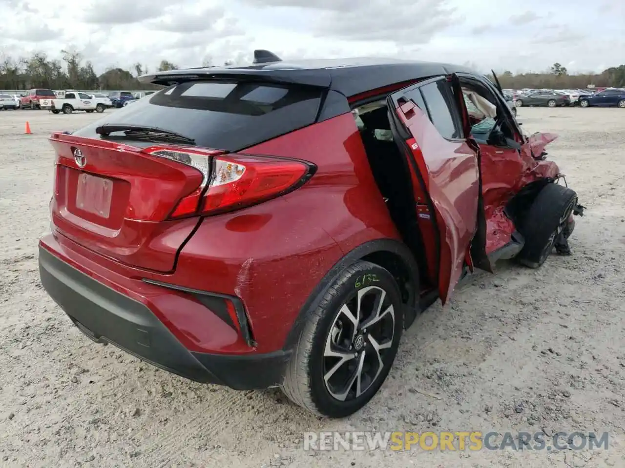 4 Photograph of a damaged car JTNKHMBXXL1073342 TOYOTA C-HR 2020