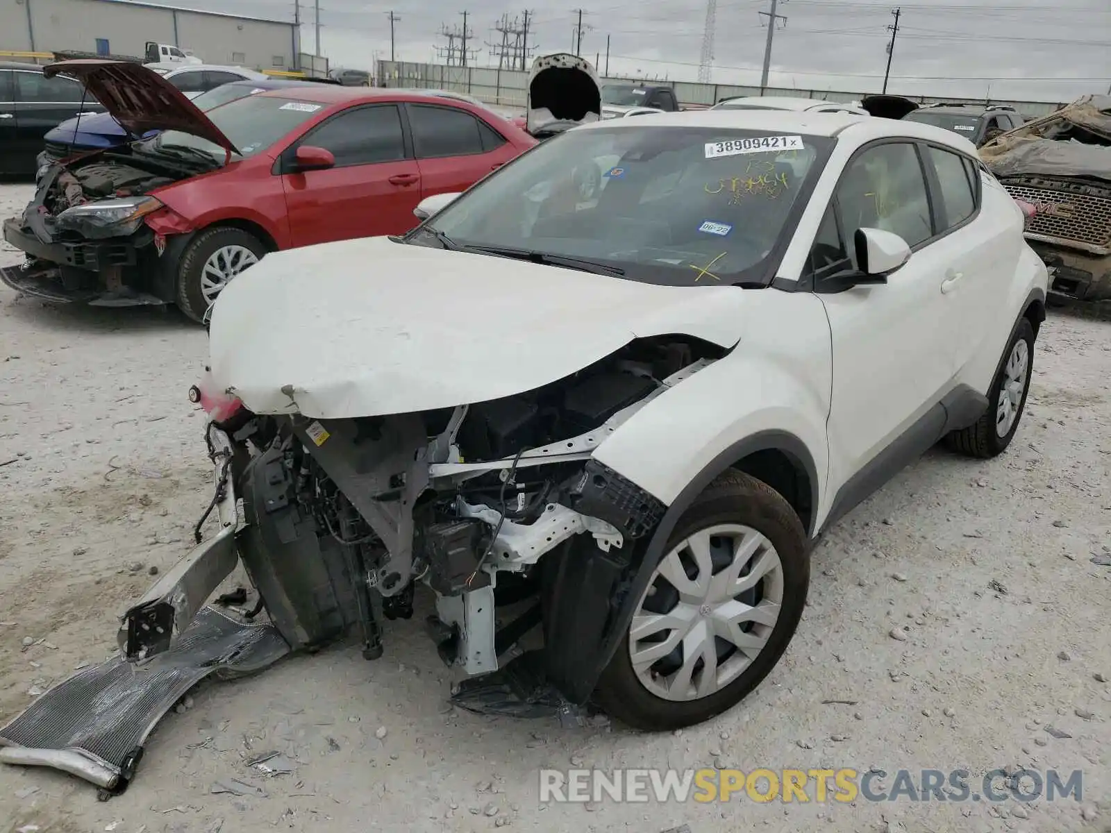 2 Photograph of a damaged car JTNKHMBXXL1073454 TOYOTA C-HR 2020