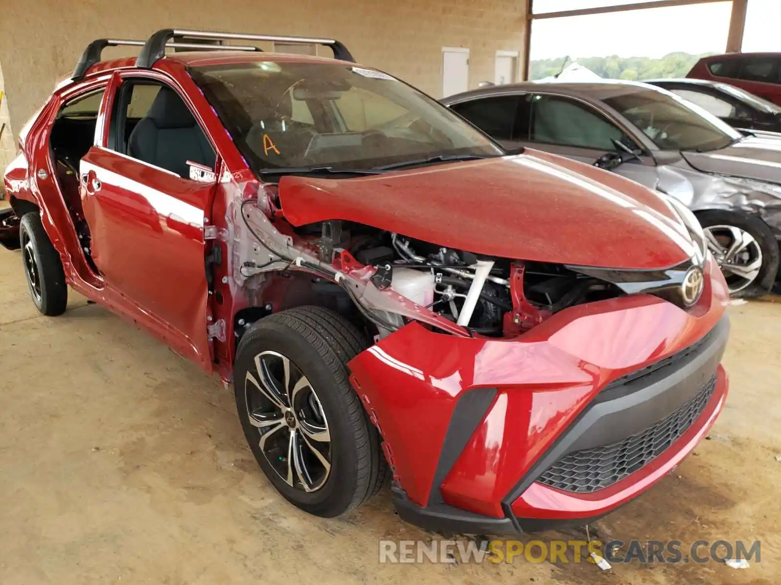 1 Photograph of a damaged car JTNKHMBXXL1073762 TOYOTA C-HR 2020