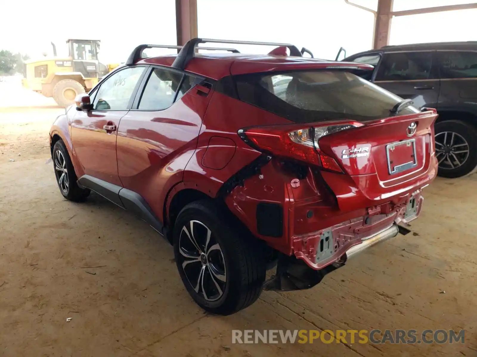 3 Photograph of a damaged car JTNKHMBXXL1073762 TOYOTA C-HR 2020