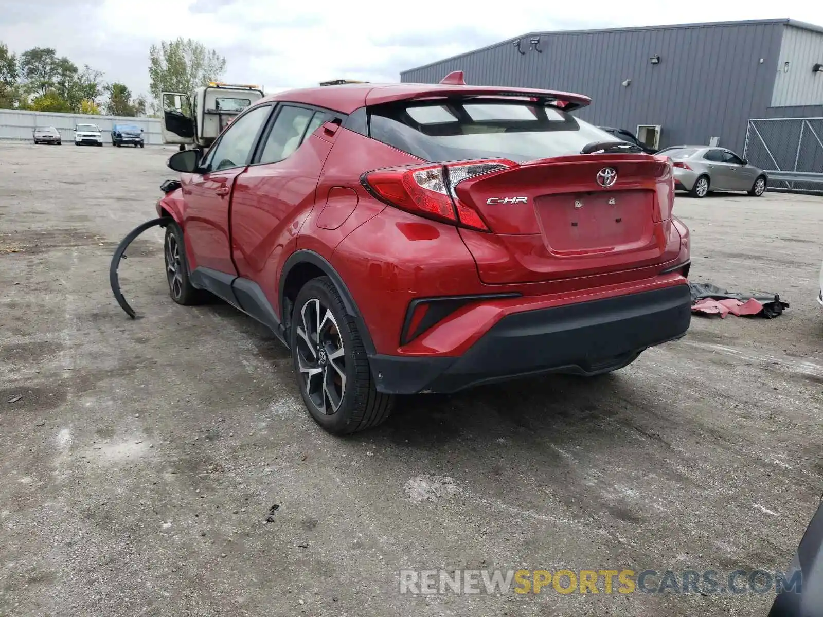 3 Photograph of a damaged car JTNKHMBXXL1073860 TOYOTA C-HR 2020