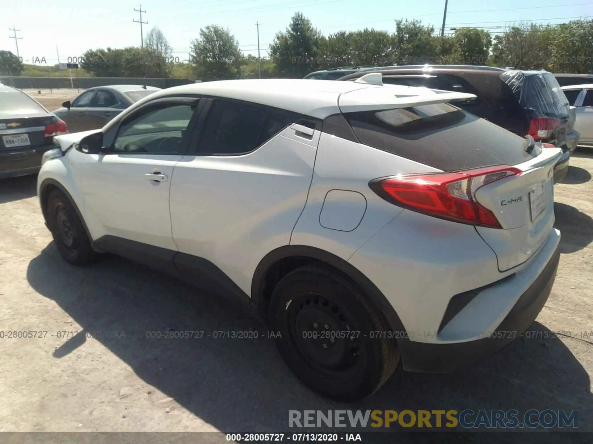 3 Photograph of a damaged car JTNKHMBXXL1073874 TOYOTA C-HR 2020