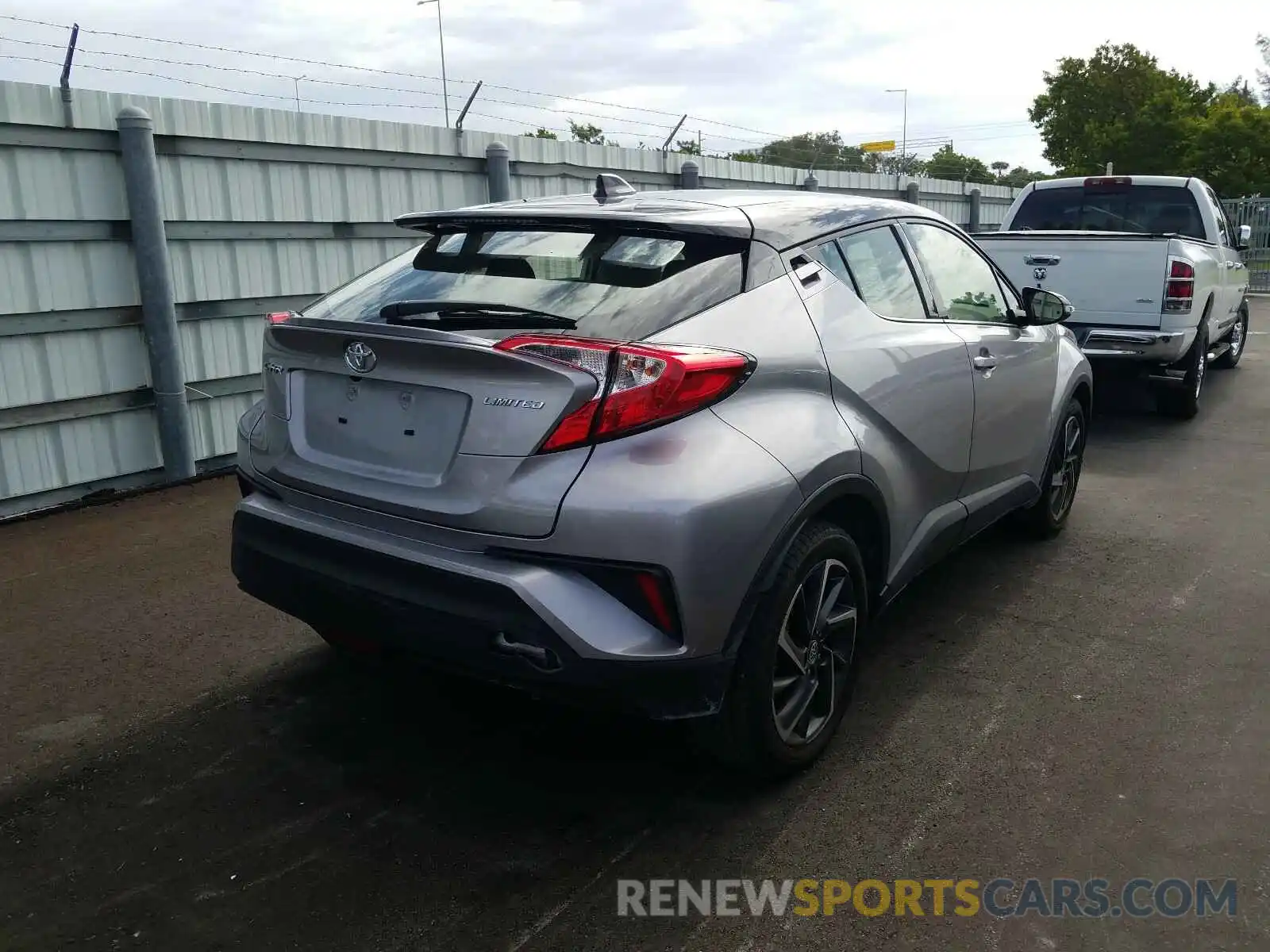 4 Photograph of a damaged car JTNKHMBXXL1074426 TOYOTA C-HR 2020