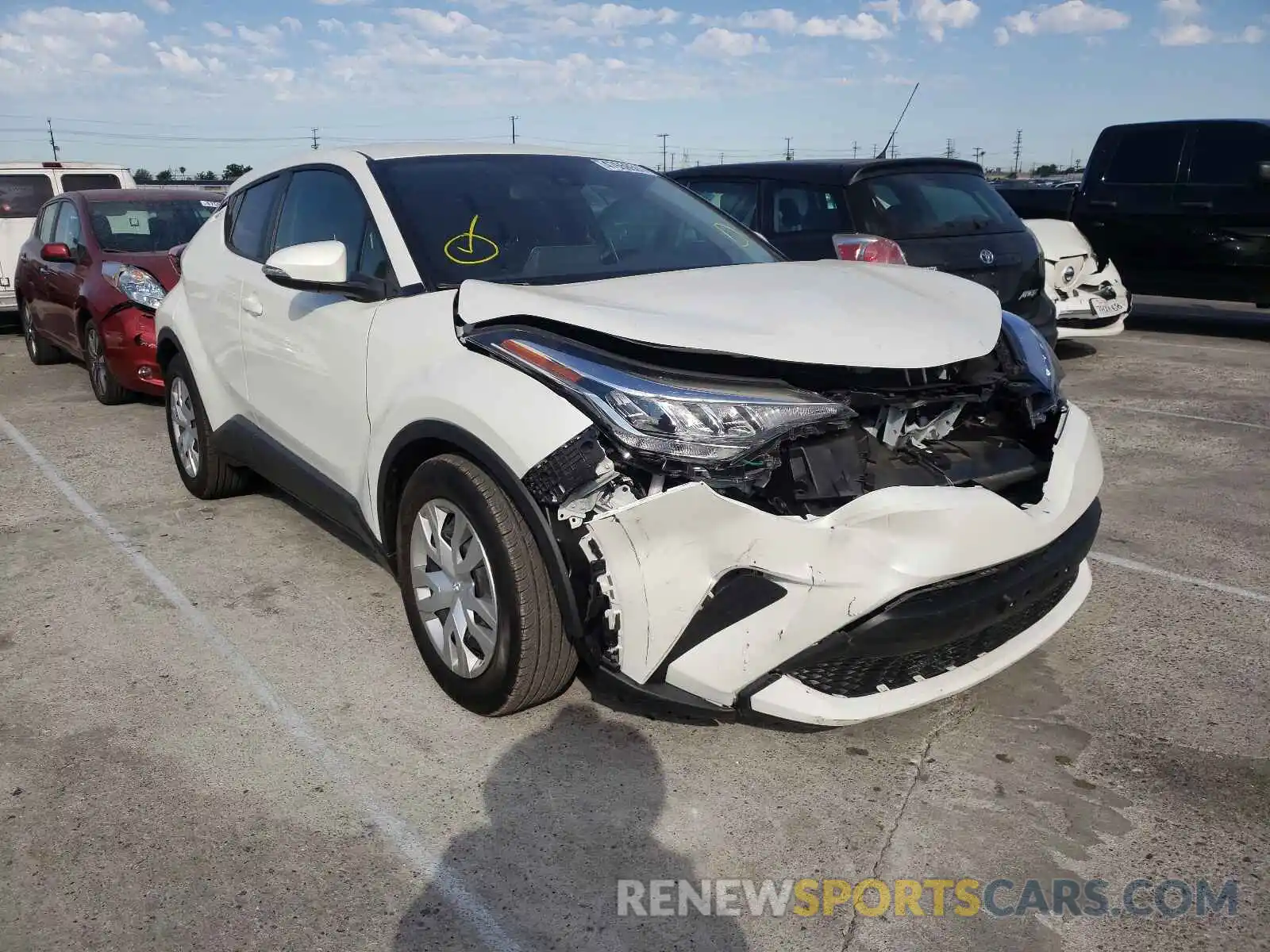 2 Photograph of a damaged car JTNKHMBXXL1074720 TOYOTA C-HR 2020