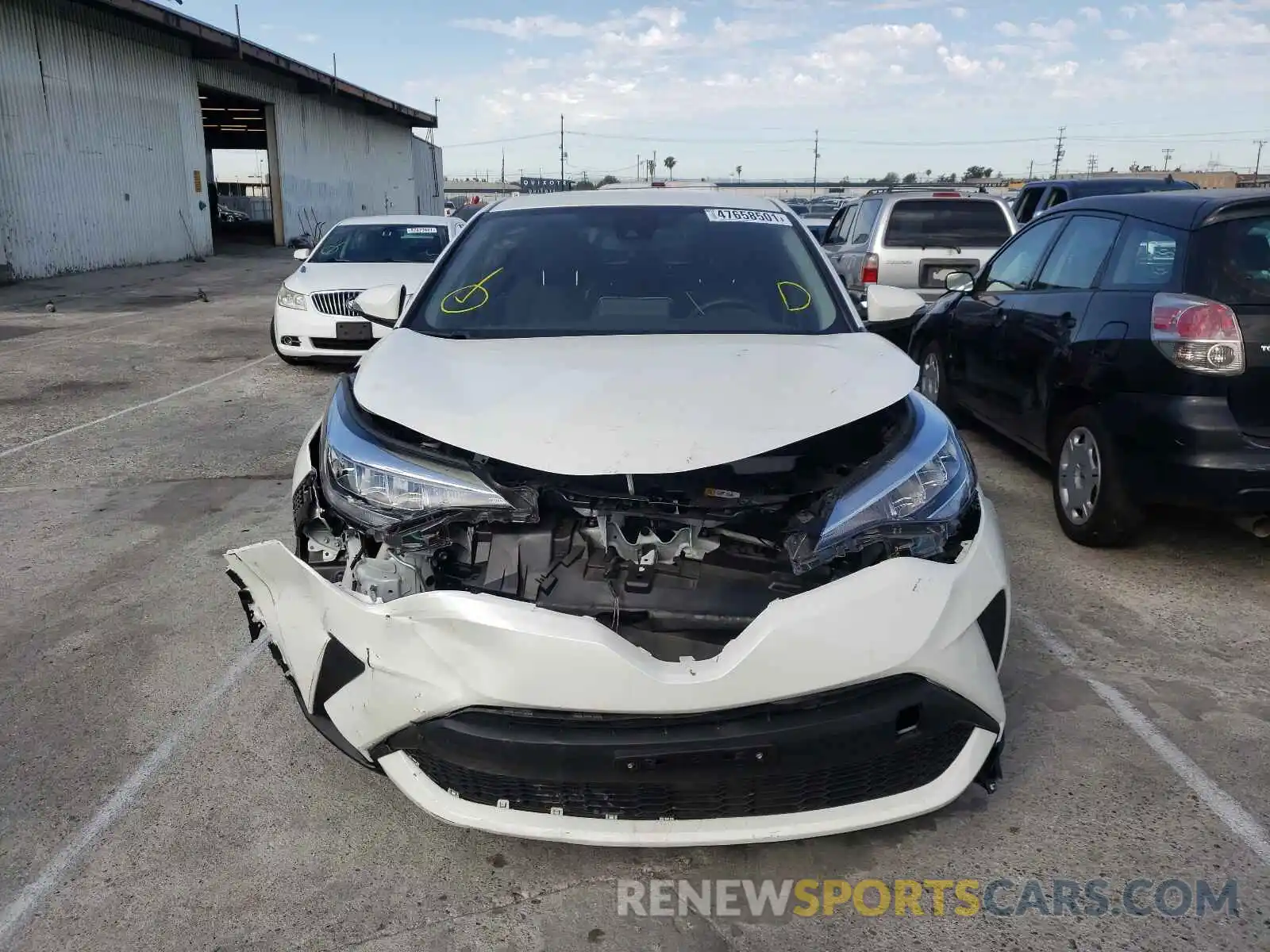 9 Photograph of a damaged car JTNKHMBXXL1074720 TOYOTA C-HR 2020