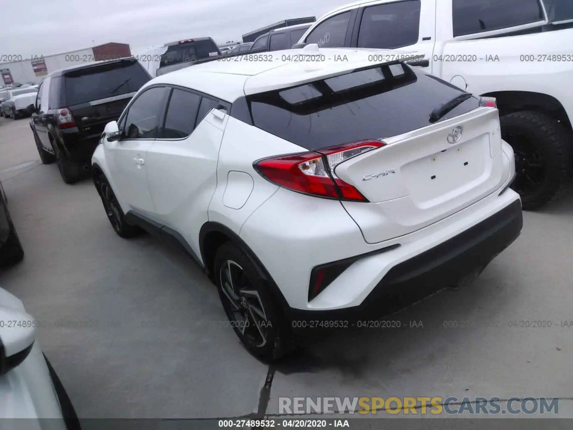 3 Photograph of a damaged car JTNKHMBXXL1075320 TOYOTA C-HR 2020