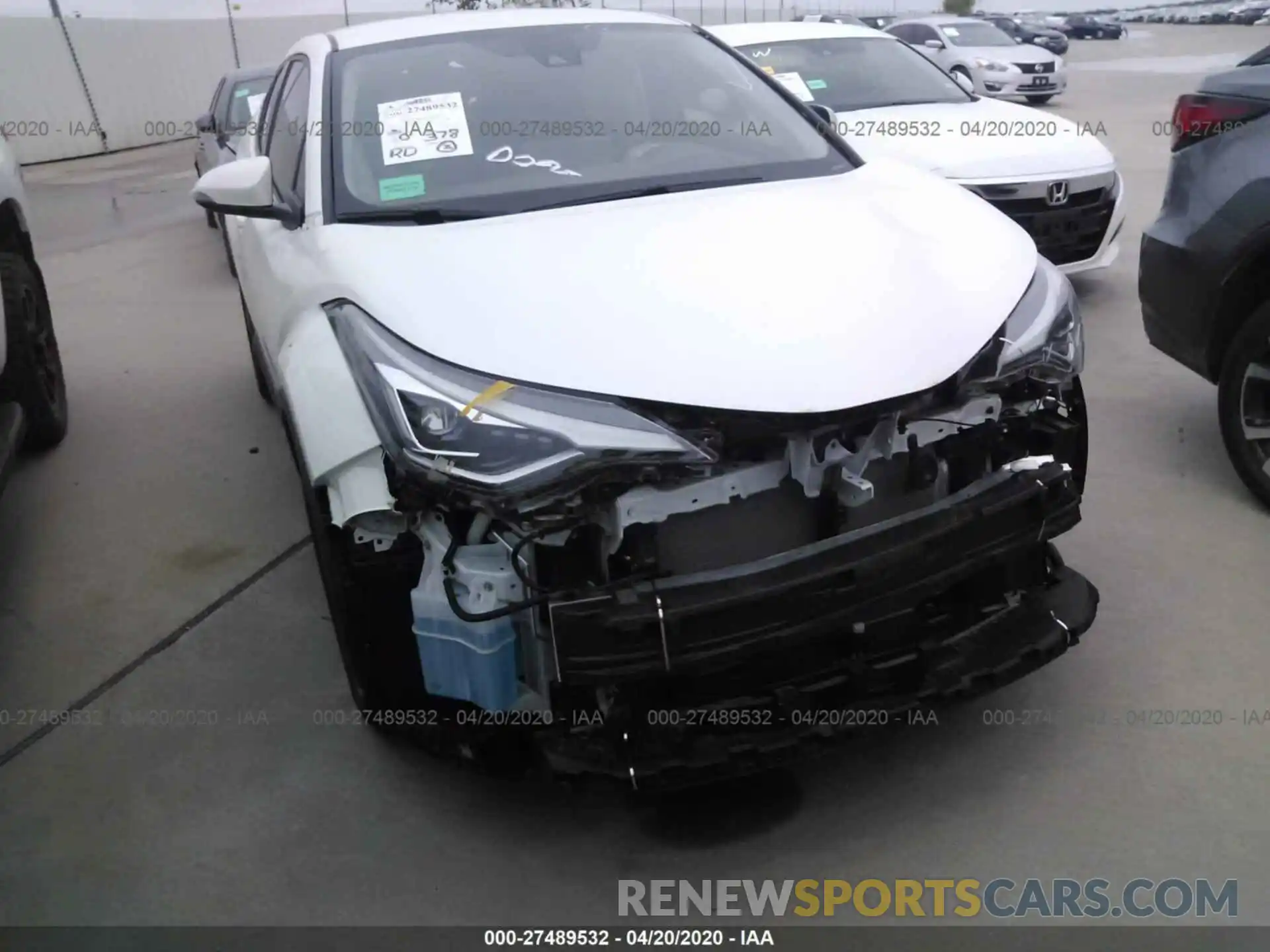 6 Photograph of a damaged car JTNKHMBXXL1075320 TOYOTA C-HR 2020