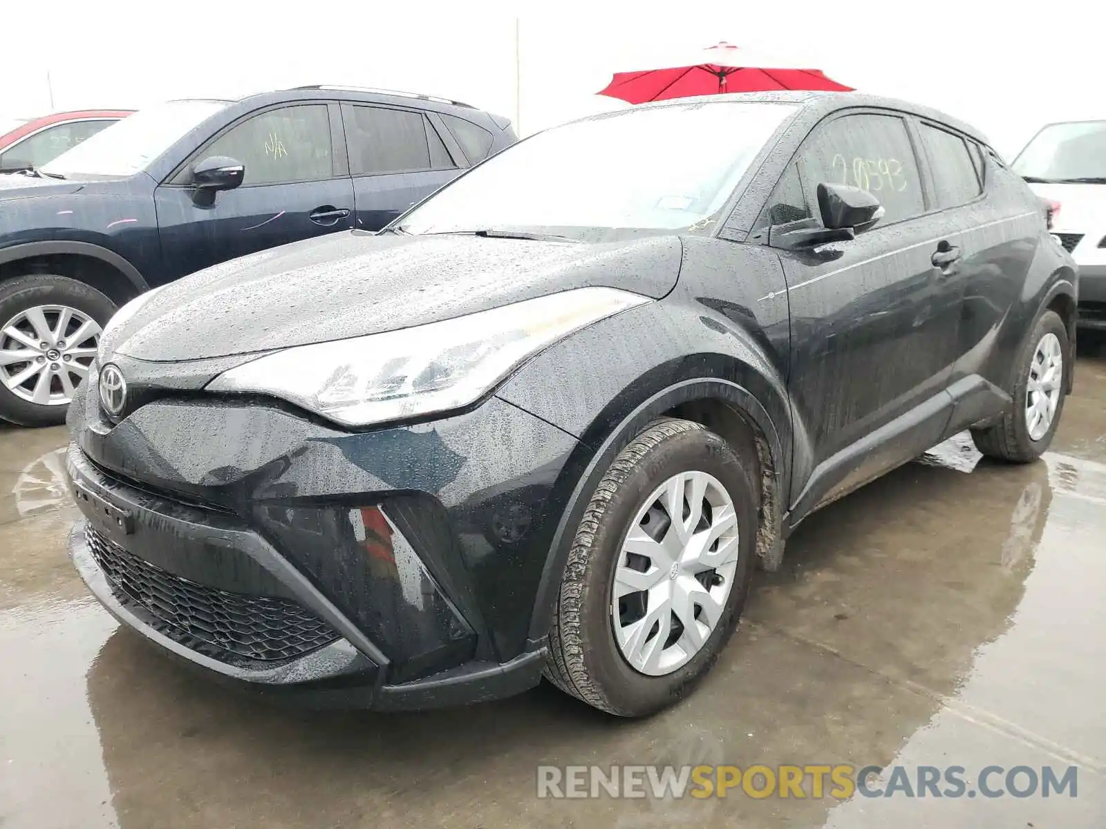 2 Photograph of a damaged car JTNKHMBXXL1077407 TOYOTA C-HR 2020