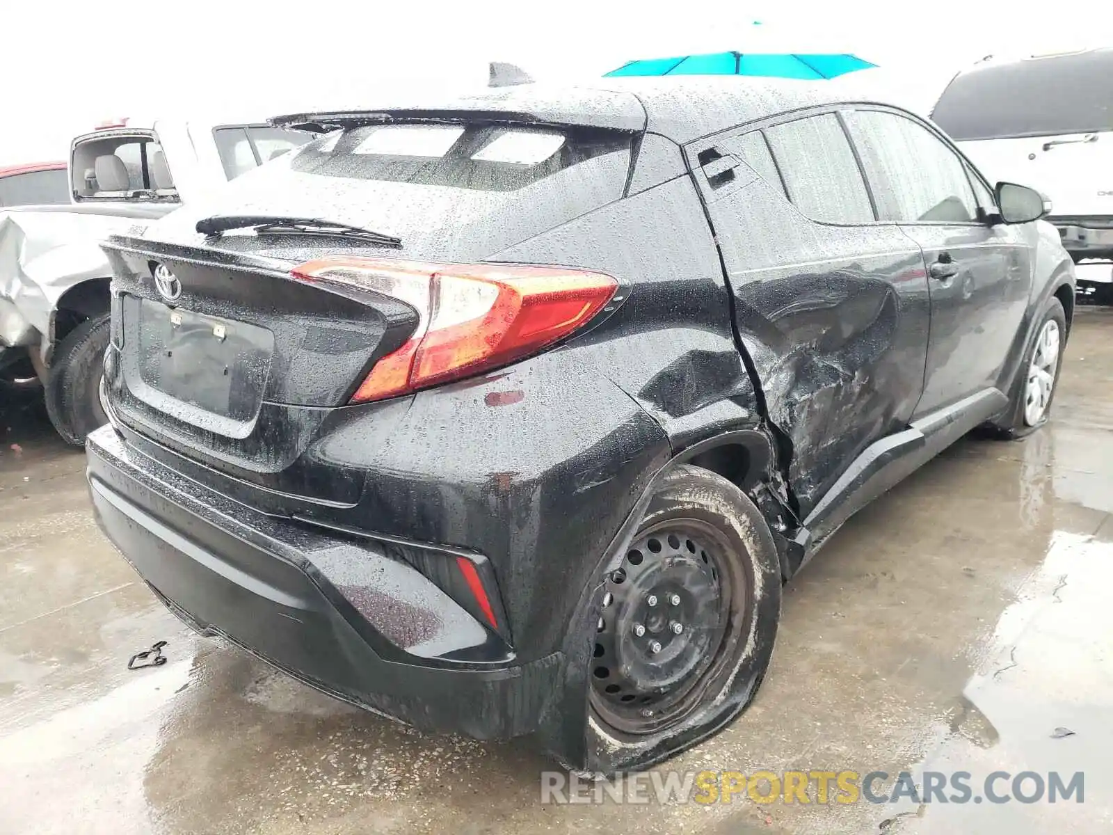 4 Photograph of a damaged car JTNKHMBXXL1077407 TOYOTA C-HR 2020