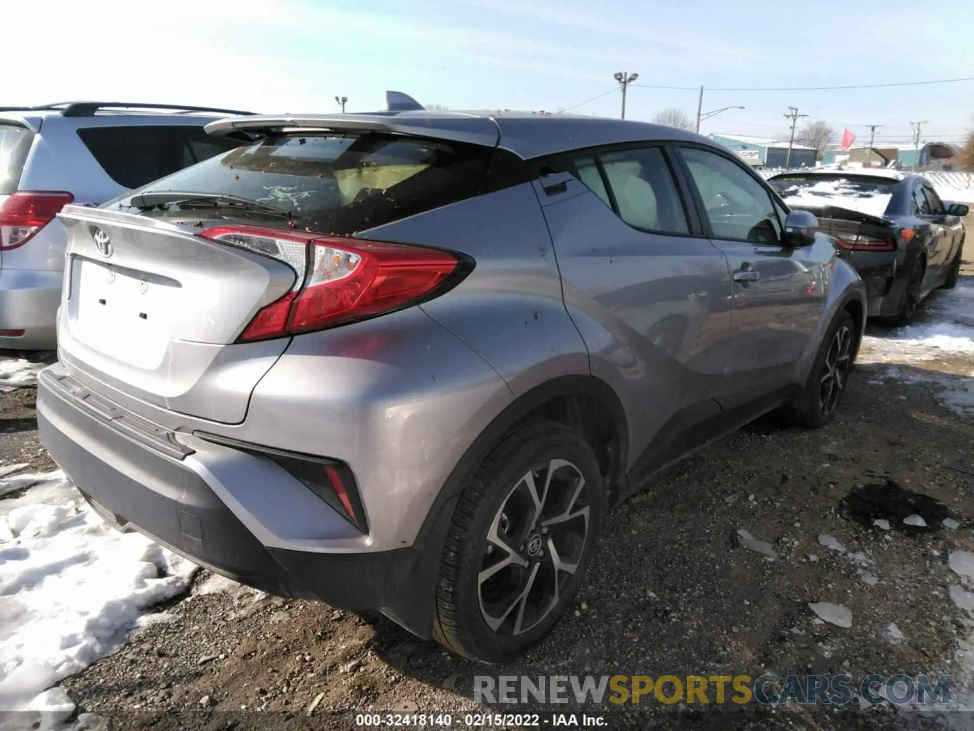 4 Photograph of a damaged car JTNKHMBXXL1080002 TOYOTA C-HR 2020