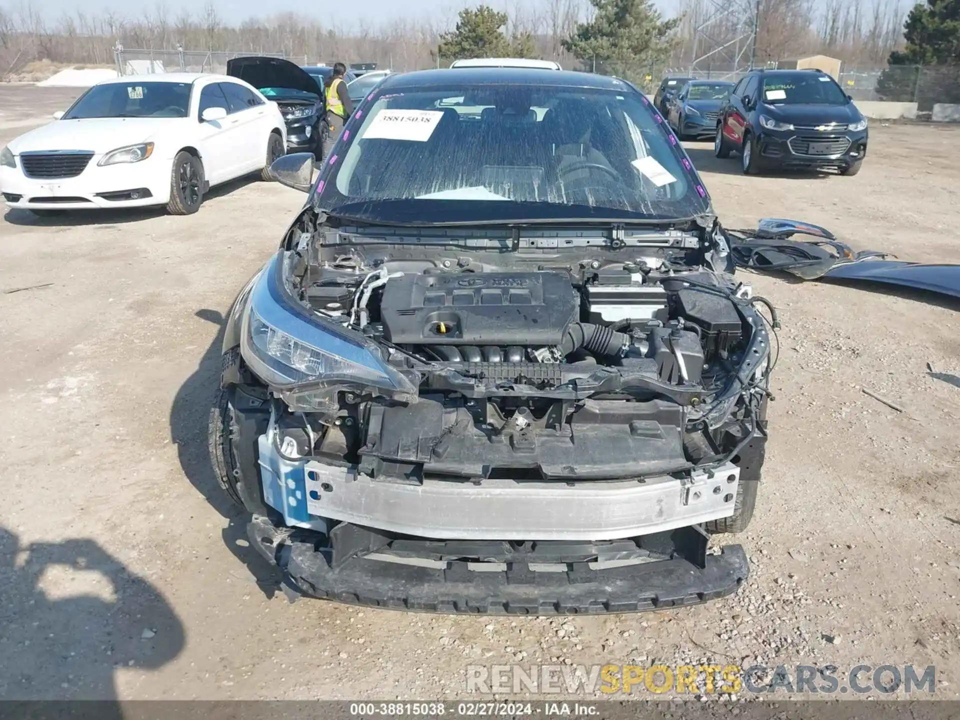 13 Photograph of a damaged car JTNKHMBXXL1080274 TOYOTA C-HR 2020