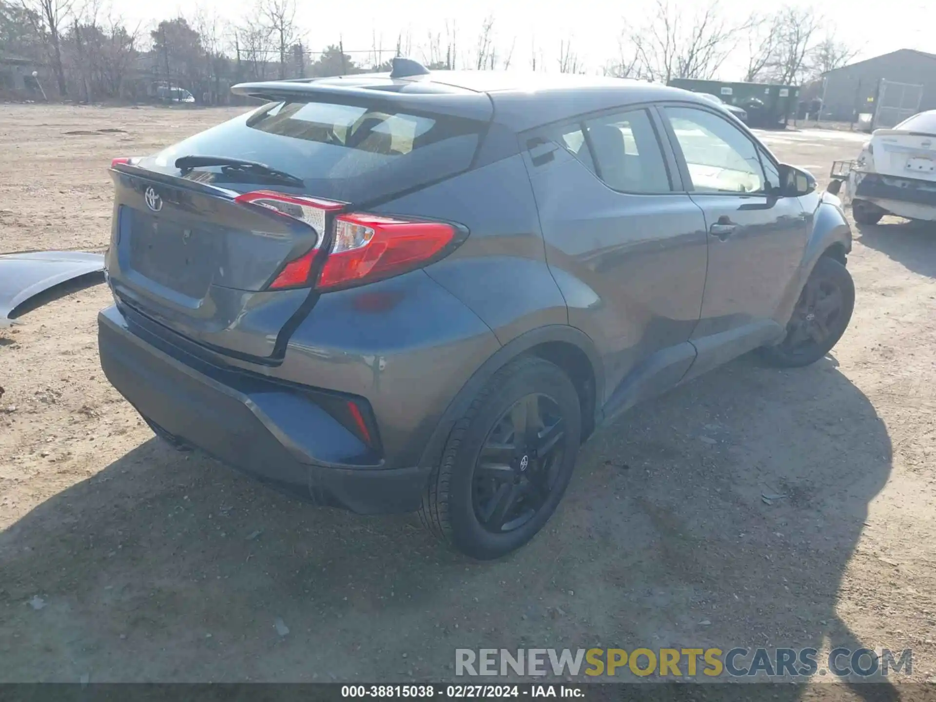 4 Photograph of a damaged car JTNKHMBXXL1080274 TOYOTA C-HR 2020