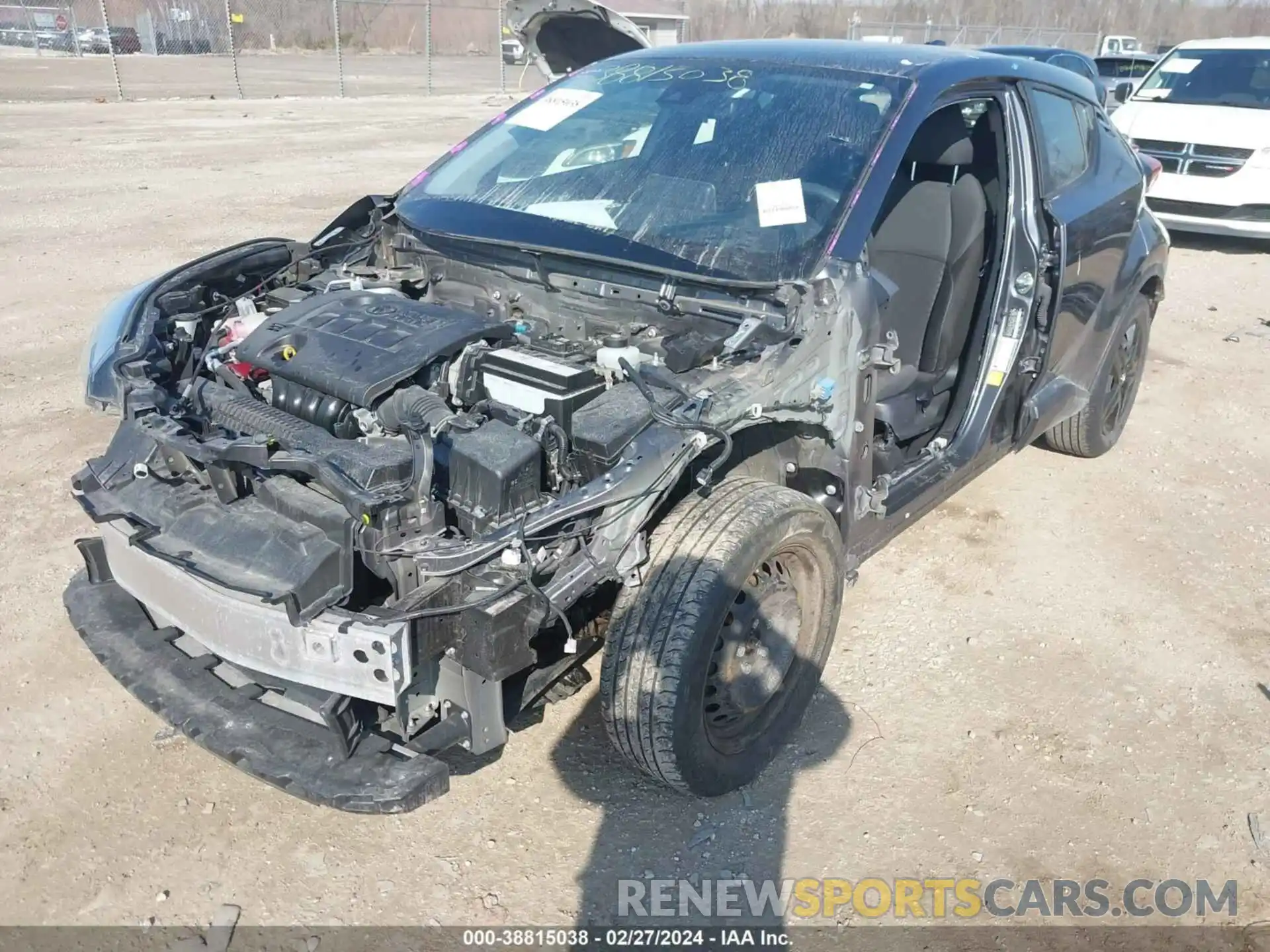 6 Photograph of a damaged car JTNKHMBXXL1080274 TOYOTA C-HR 2020