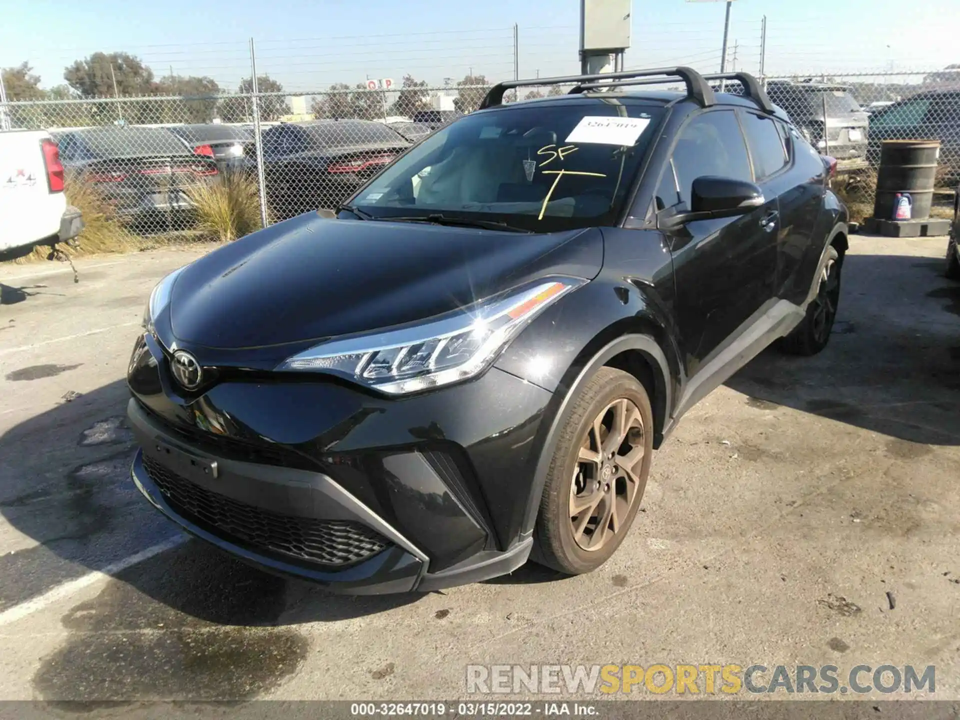 2 Photograph of a damaged car JTNKHMBXXL1080999 TOYOTA C-HR 2020