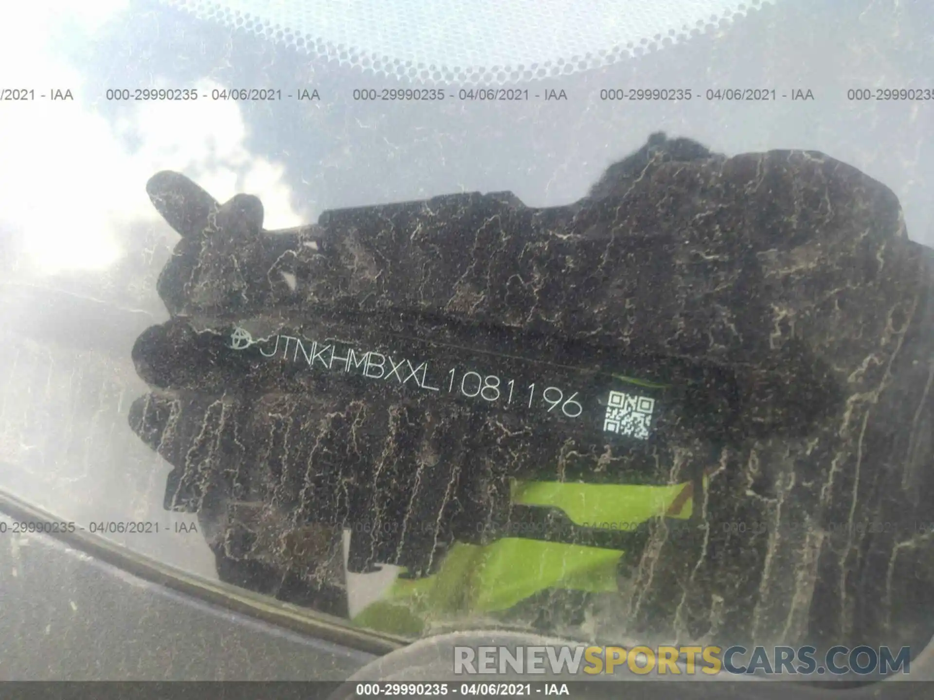 9 Photograph of a damaged car JTNKHMBXXL1081196 TOYOTA C-HR 2020